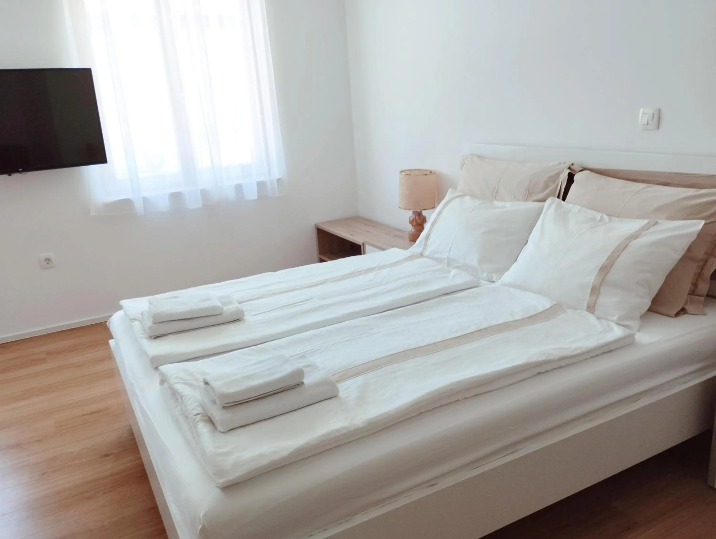 Bed in Apartments Wallas