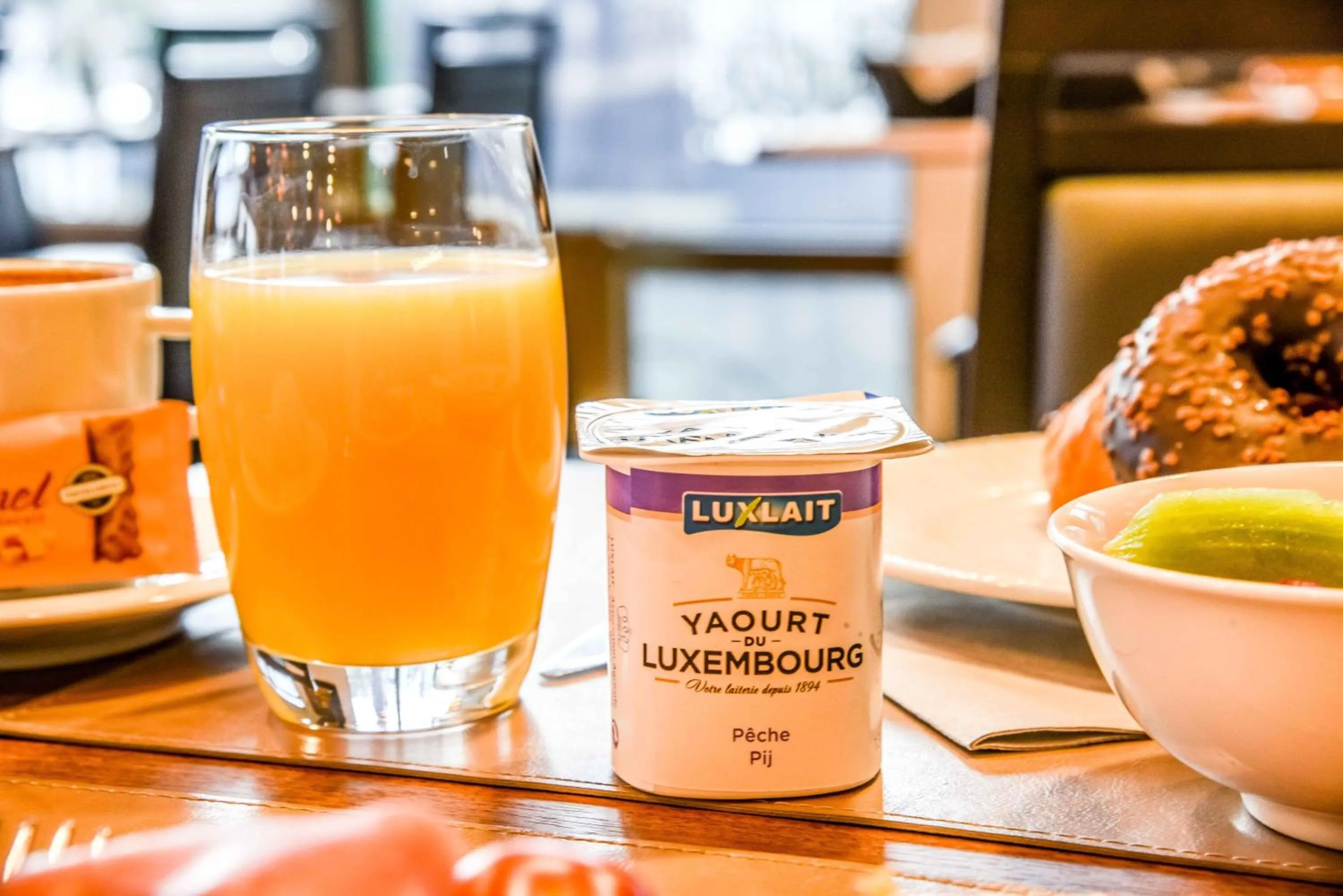 Breakfast in Mandarina Hotel Luxembourg Airport