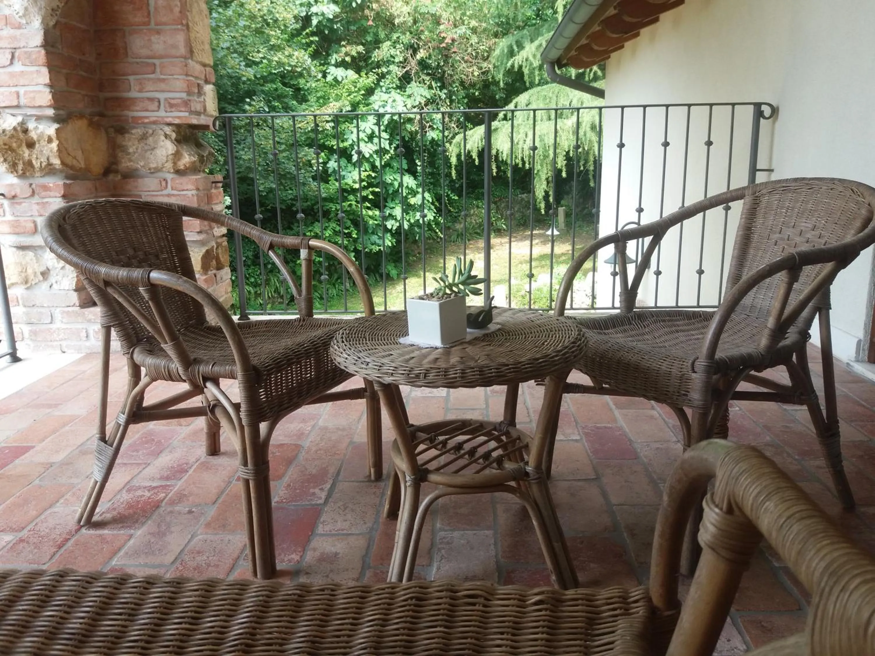 Balcony/Terrace in B&B in Valle