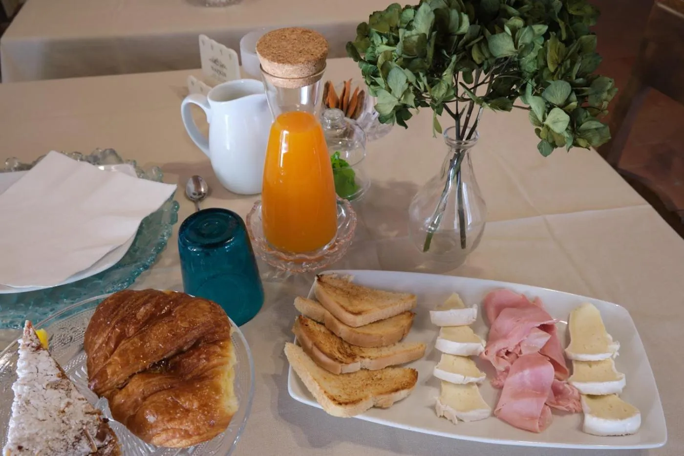 Food and drinks in B&B in Valle