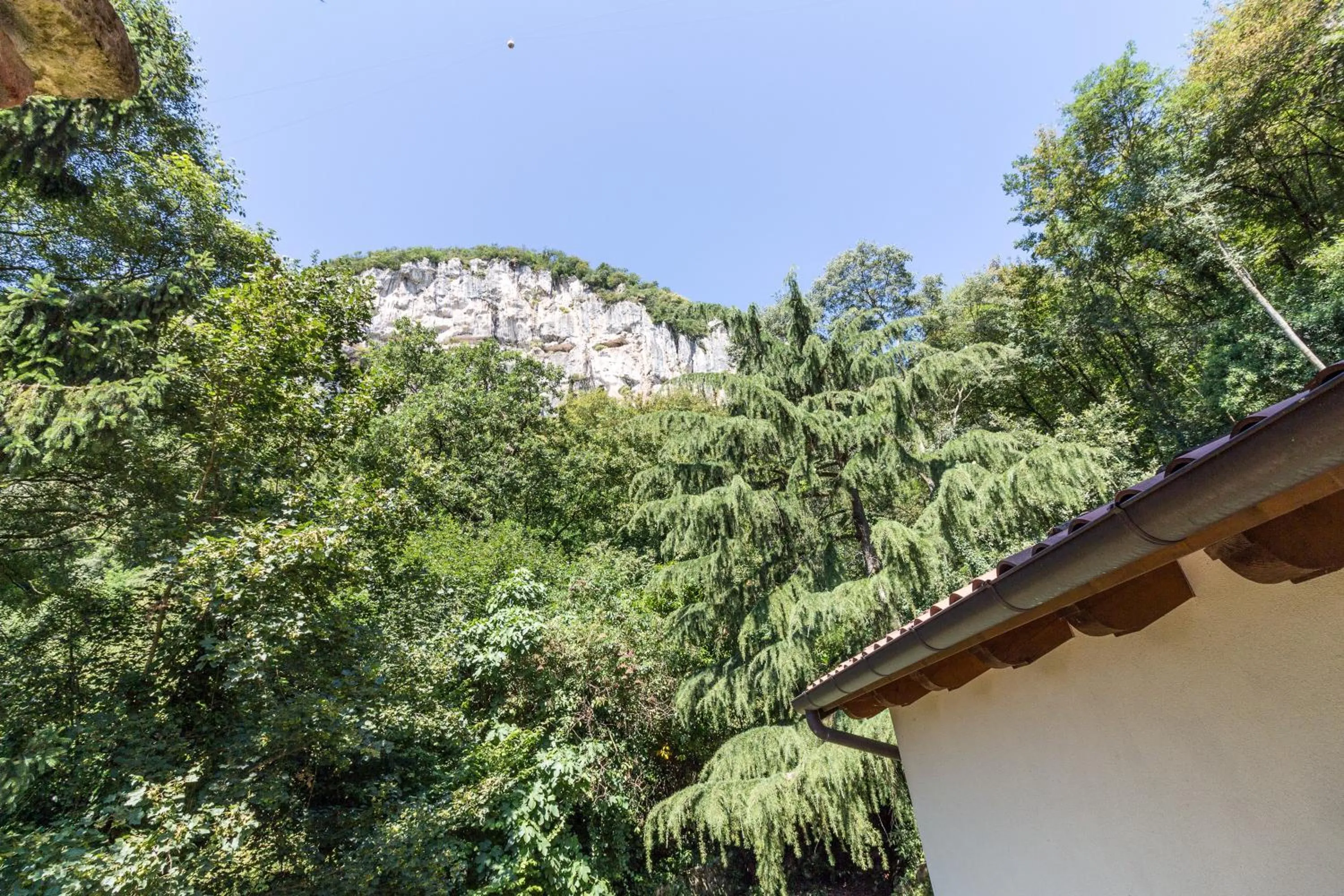 Mountain view in B&B in Valle