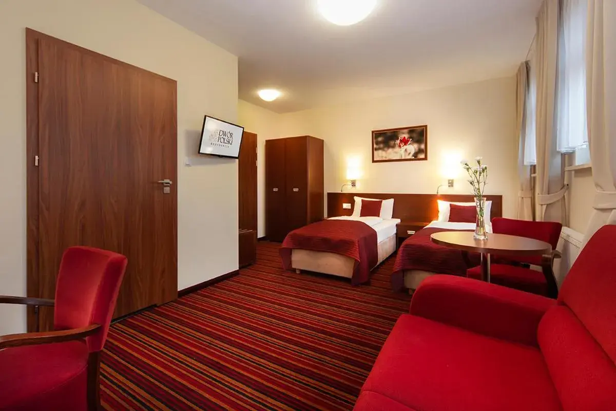 Standard Plus Twin Room in Rezydencja Dwór Polski Standard Plus Twin Room in Rezydencja Dwór Polski