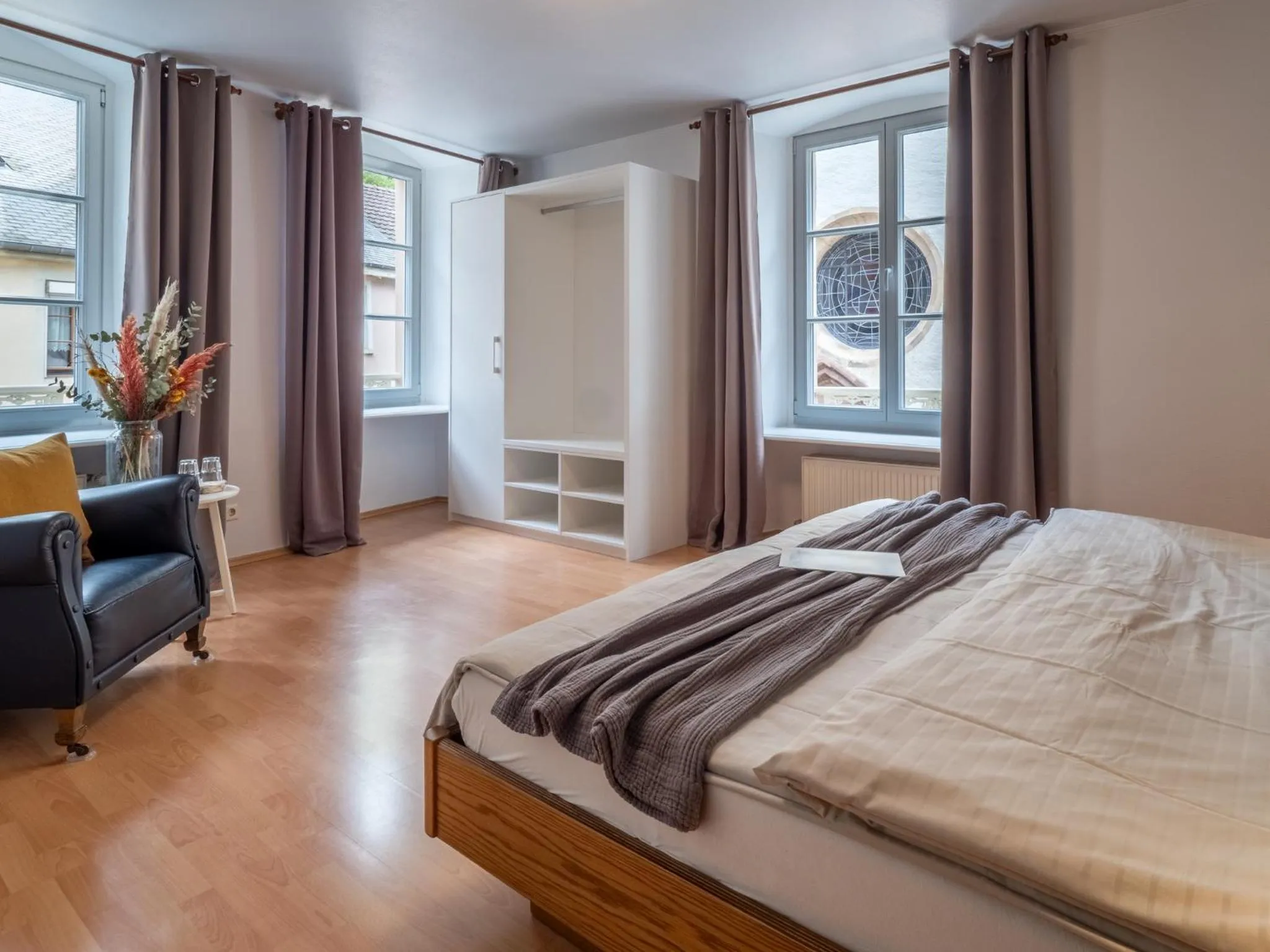 Bedroom, Bed in Hotel Heintz