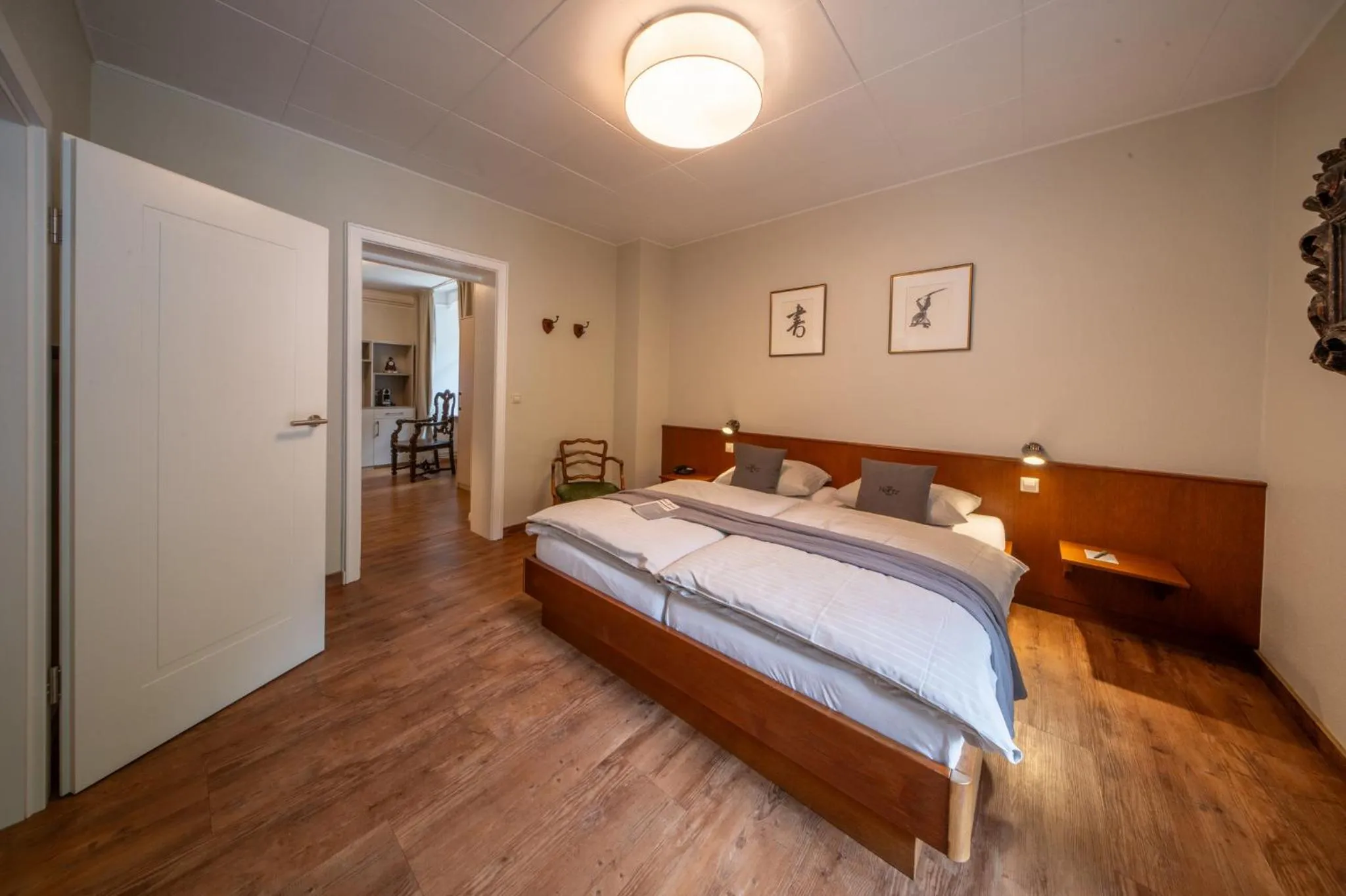 Bedroom, Bed in Hotel Heintz