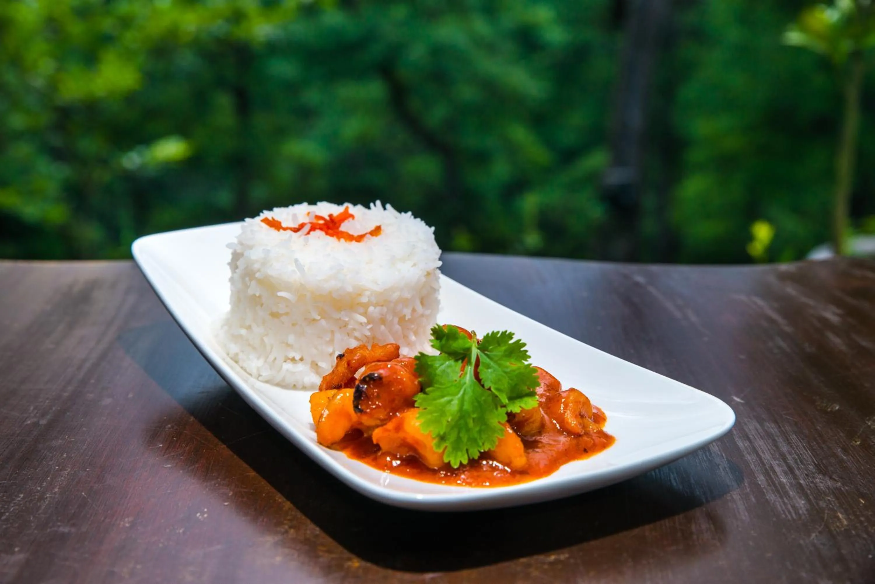 Food close-up in The Heritage Club - Tripura Castle Hotel and Spa