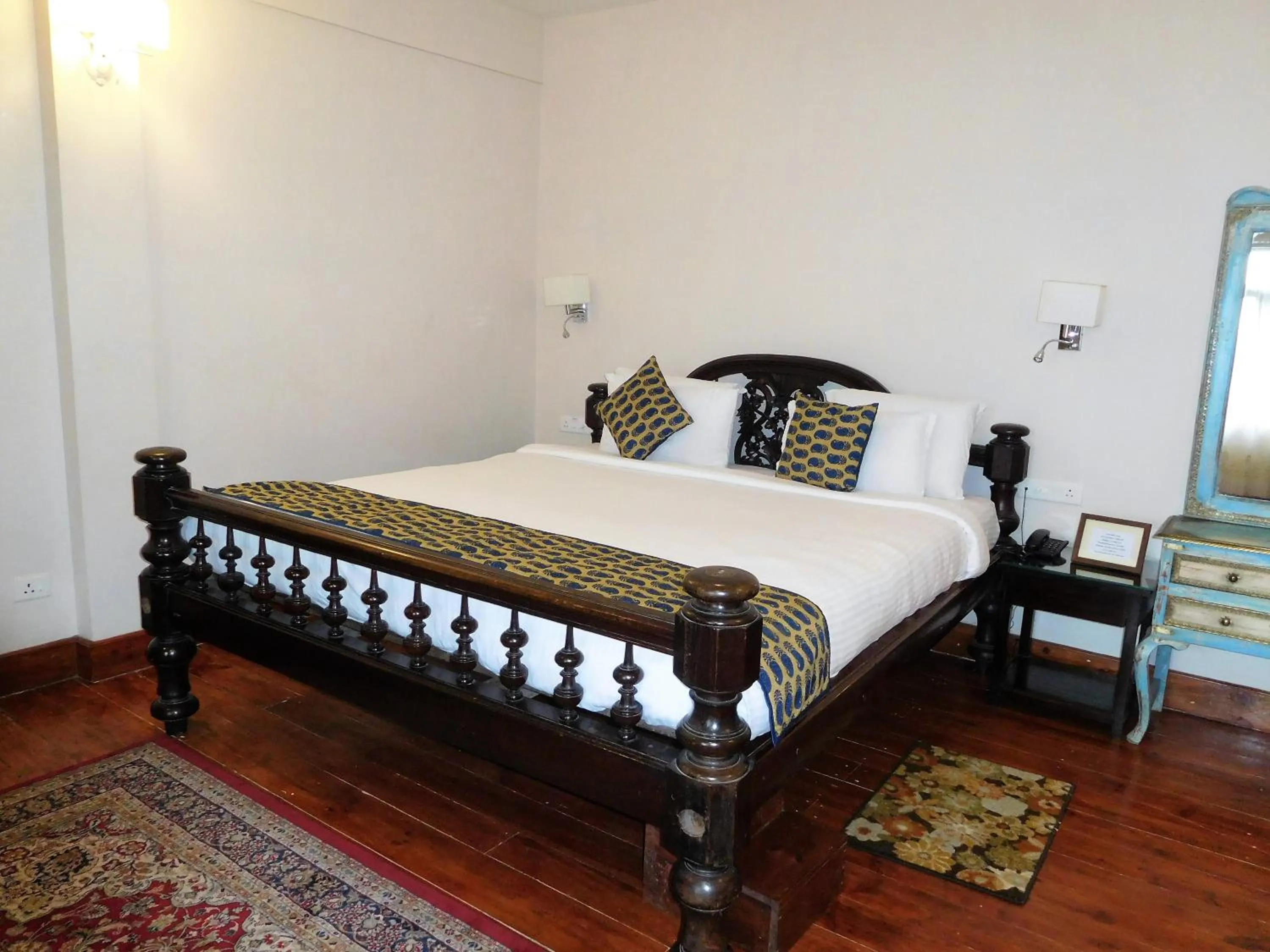 Bed in The Heritage Club - Tripura Castle Hotel and Spa