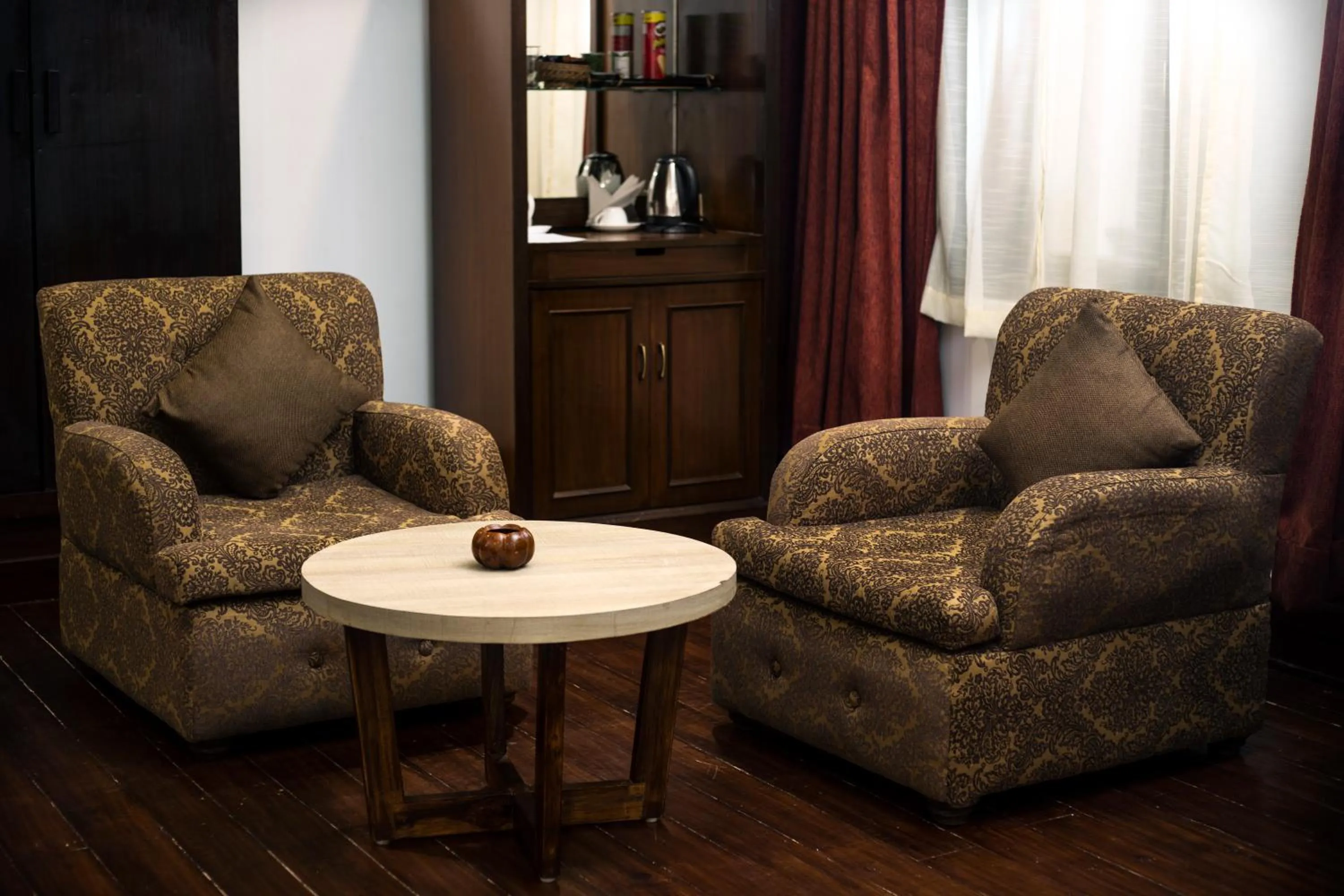 Seating area in The Heritage Club - Tripura Castle Hotel and Spa