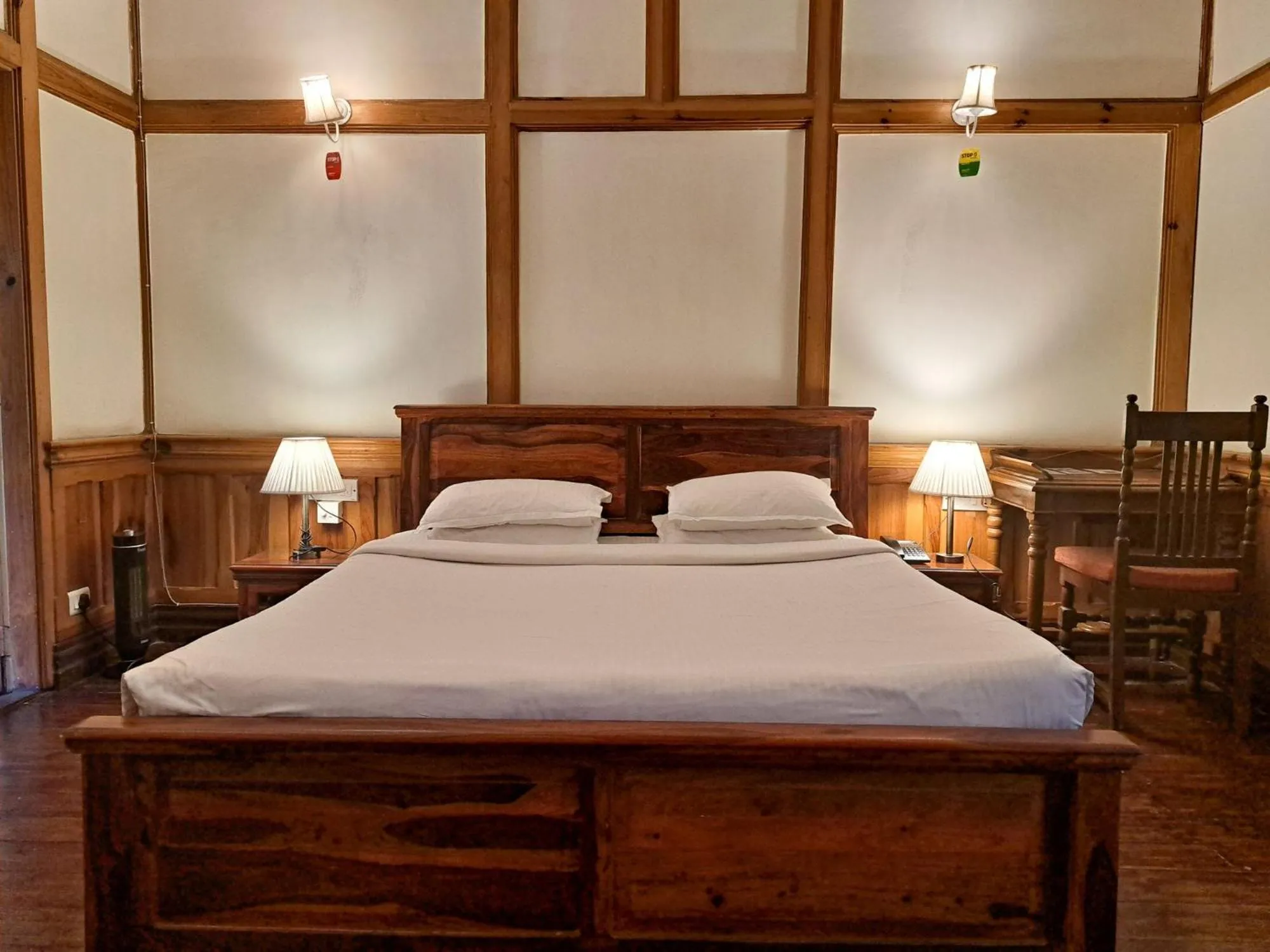 Bed in The Heritage Club - Tripura Castle Hotel and Spa
