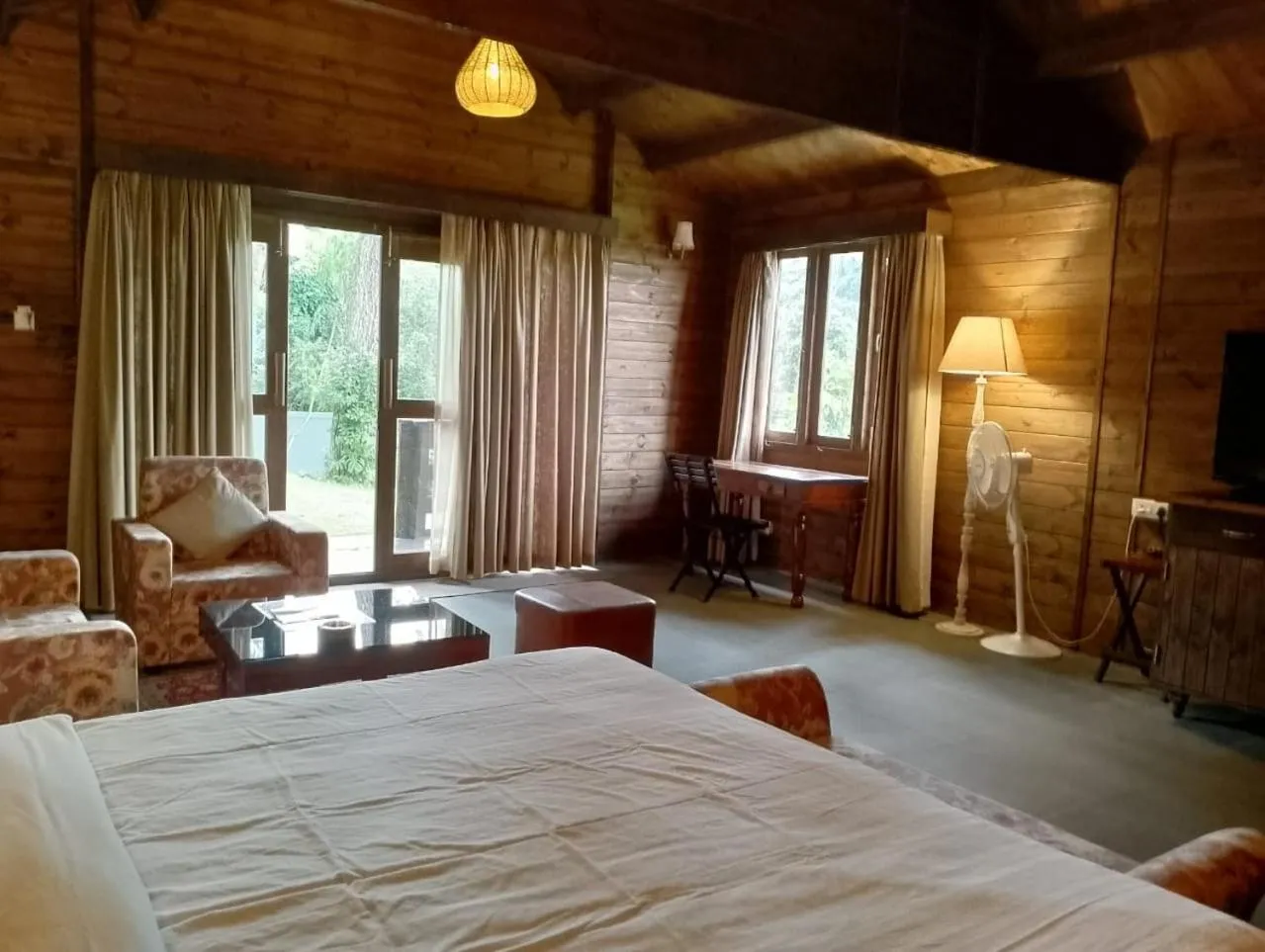 Bed in The Heritage Club - Tripura Castle Hotel and Spa