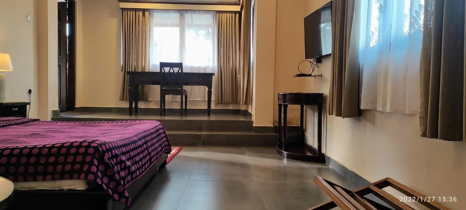 Bed in The Heritage Club - Tripura Castle Hotel and Spa