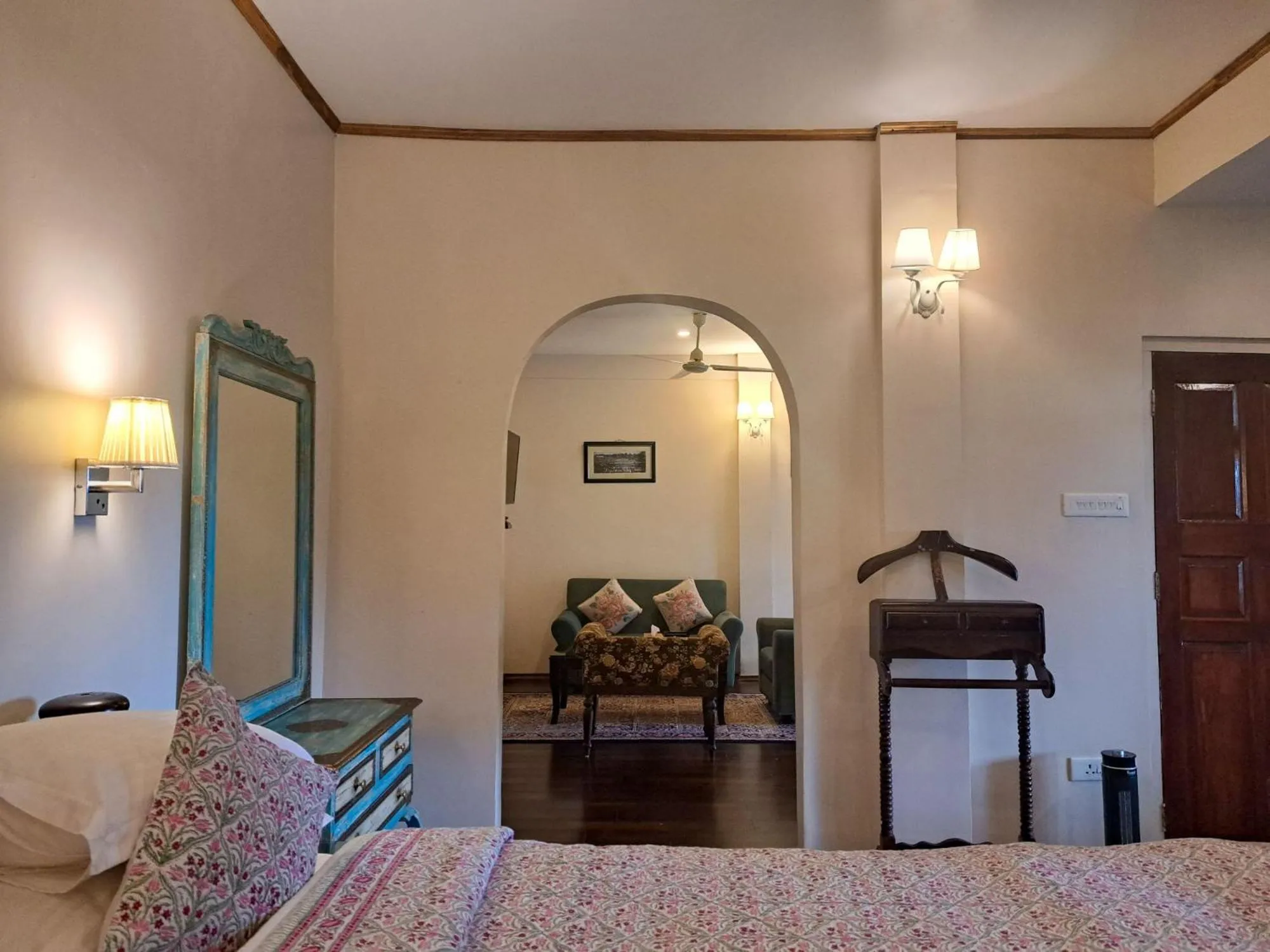 Bed in The Heritage Club - Tripura Castle Hotel and Spa