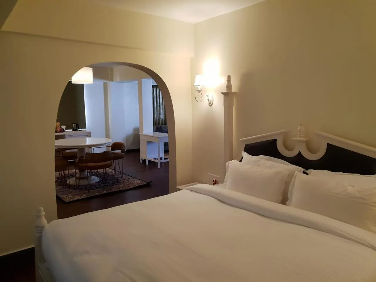 Bed in The Heritage Club - Tripura Castle Hotel and Spa