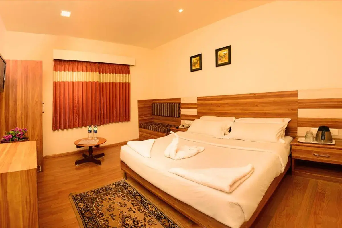 Bed in Hotel Grand Palace Bed in Hotel Grand Palace