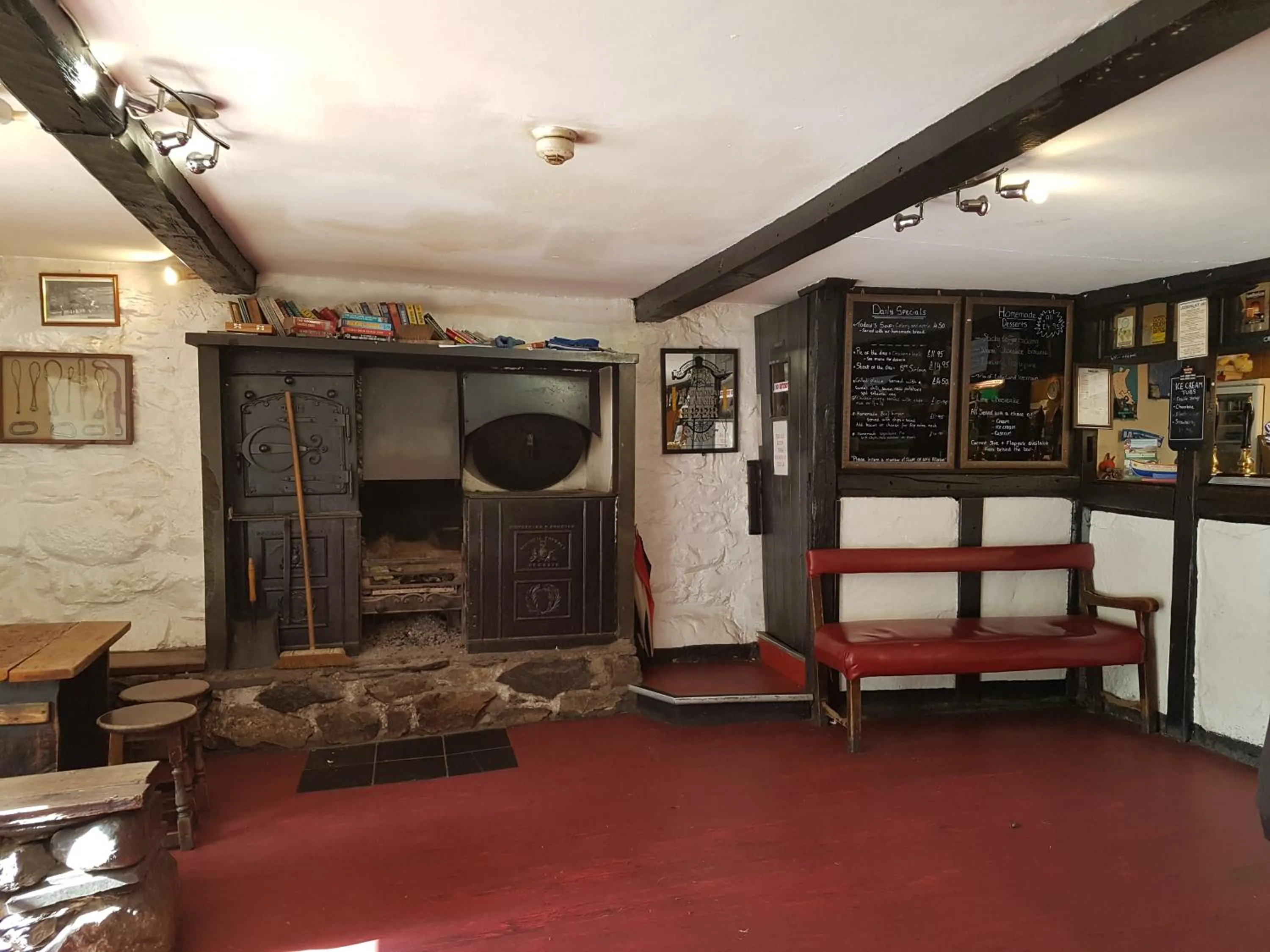 Lounge or bar in The Old Dungeon Ghyll Hotel