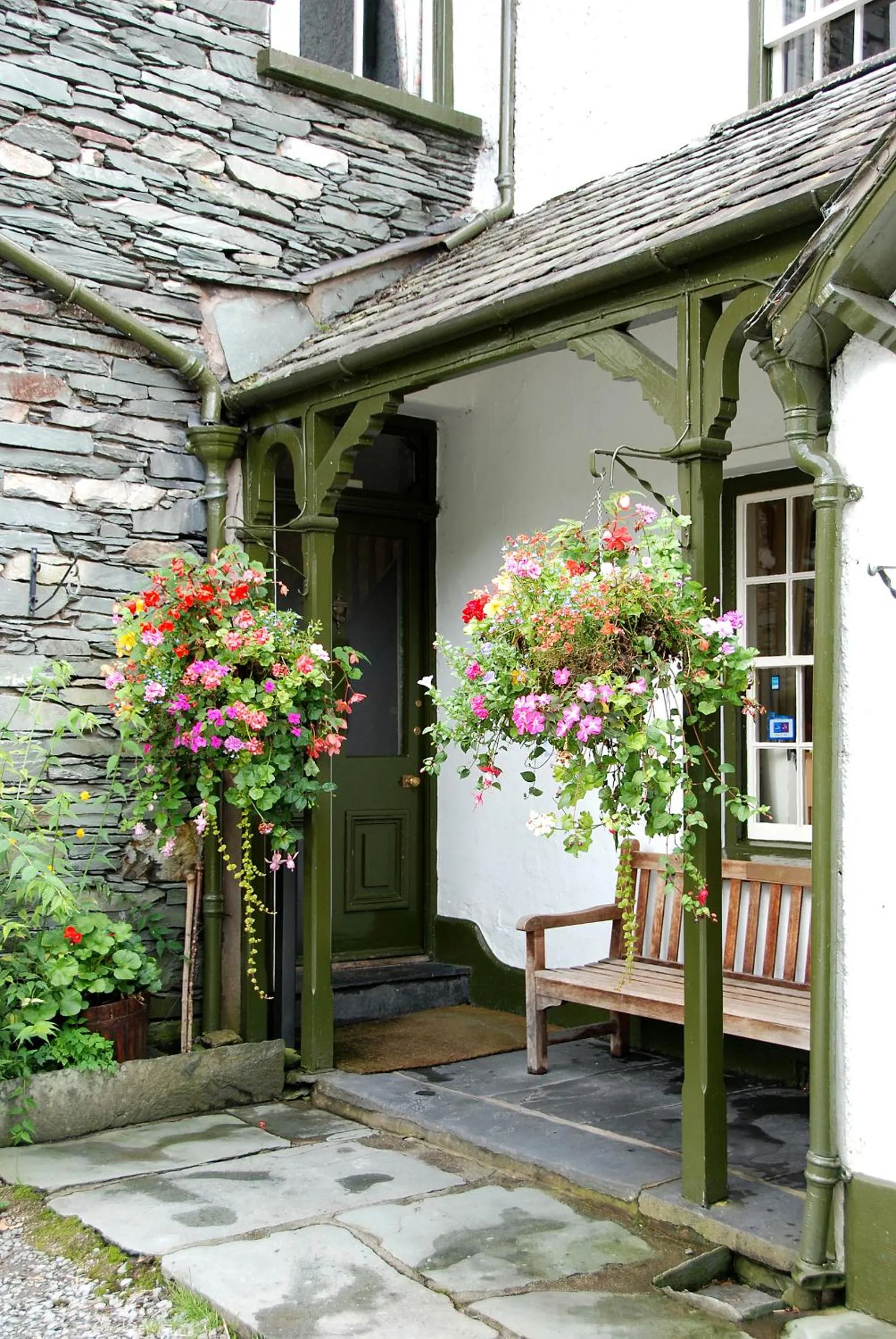 Property building in The Old Dungeon Ghyll Hotel