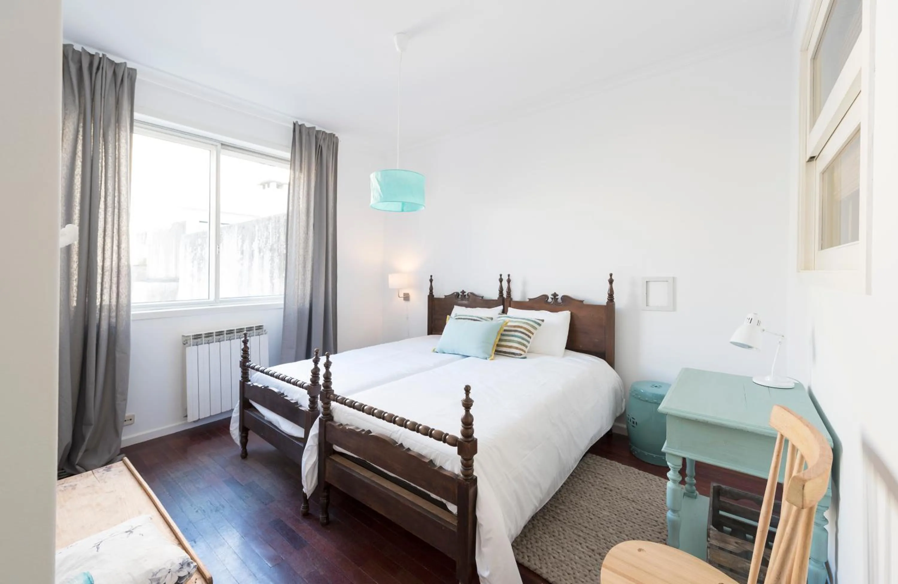 Bedroom, Bed in LovelyStay - Porto Beach Apartment