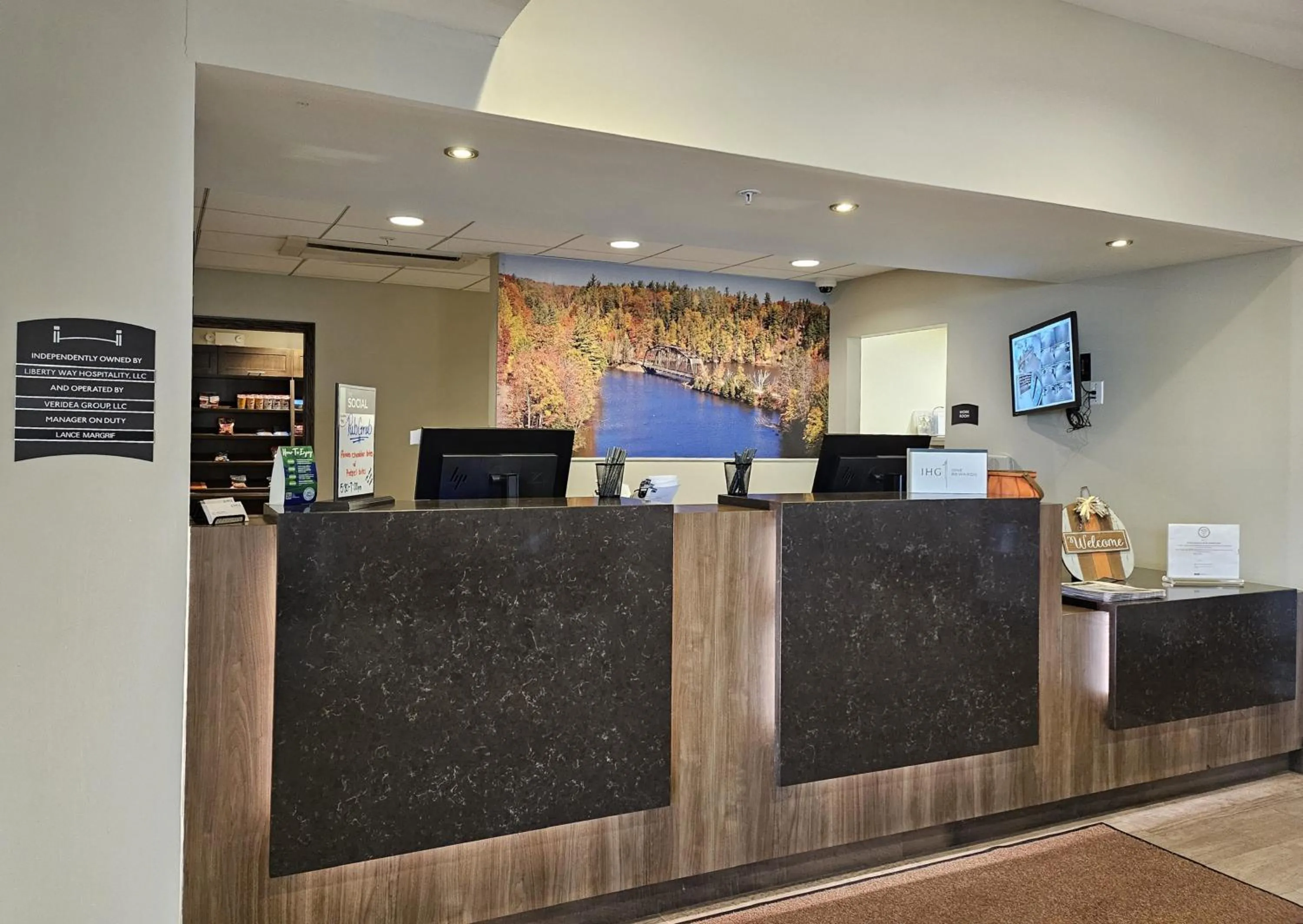 Property building in Staybridge Suites Marquette by IHG