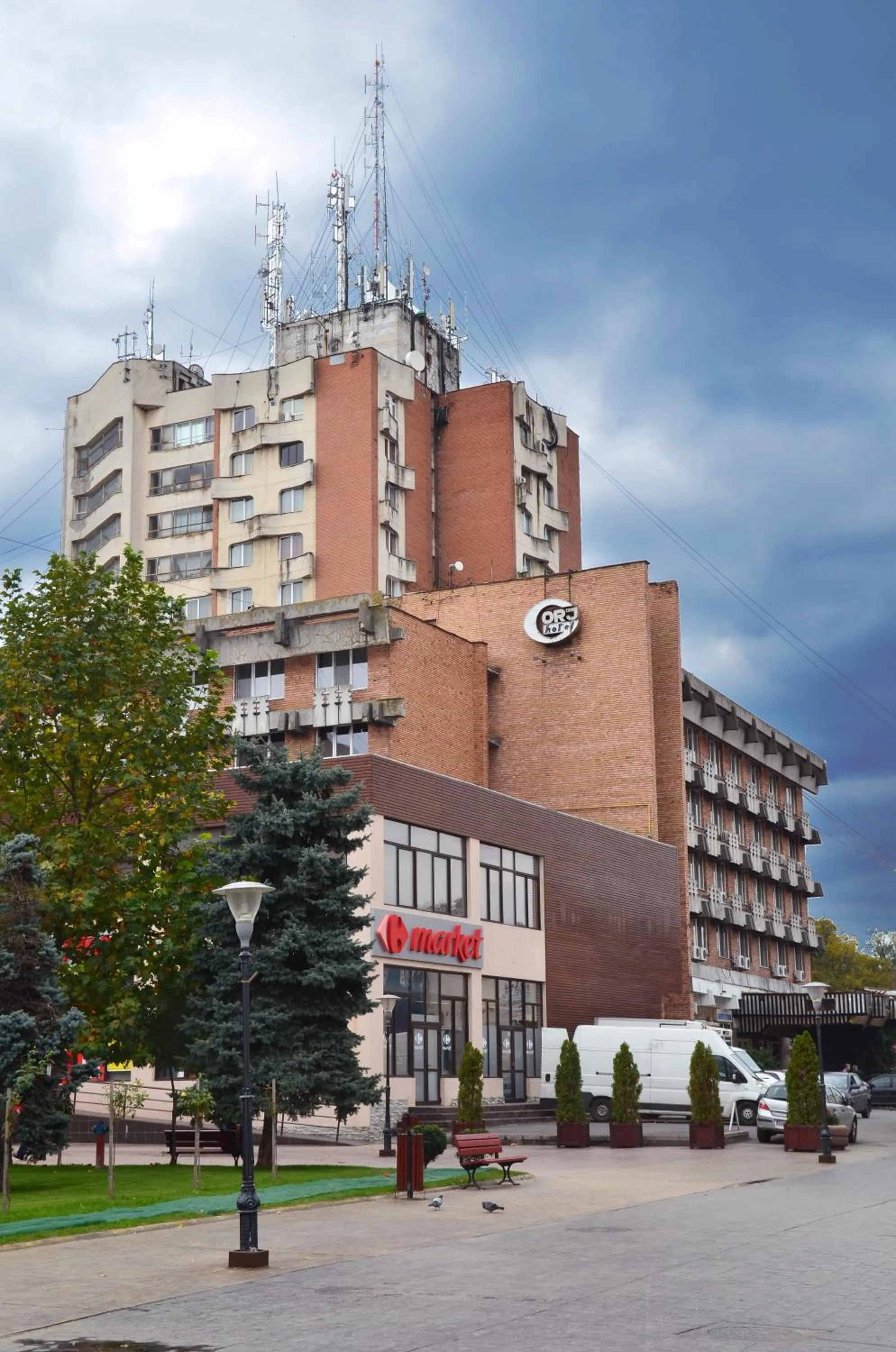 Facade/entrance in Hotel Gorj