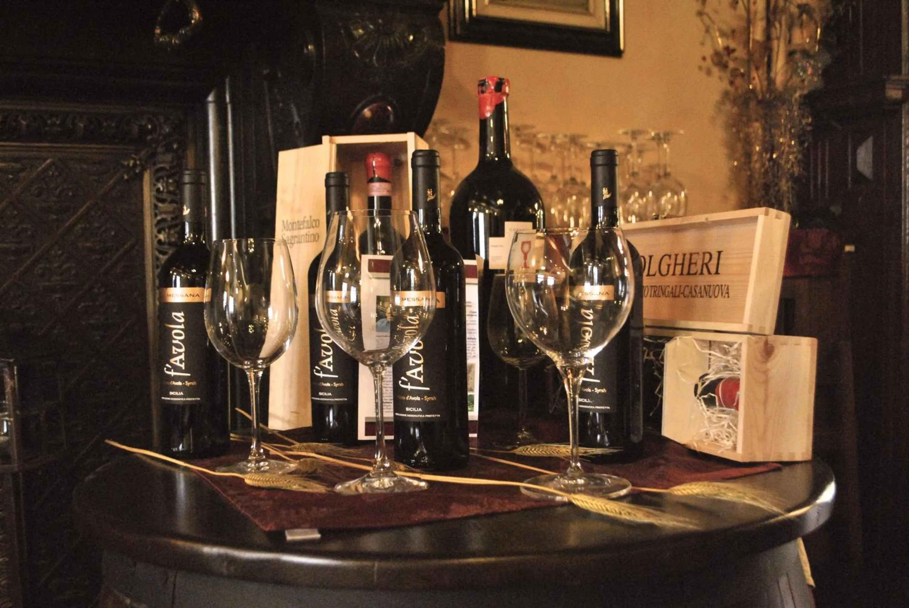 Lounge or bar in Auberge Gaglioti