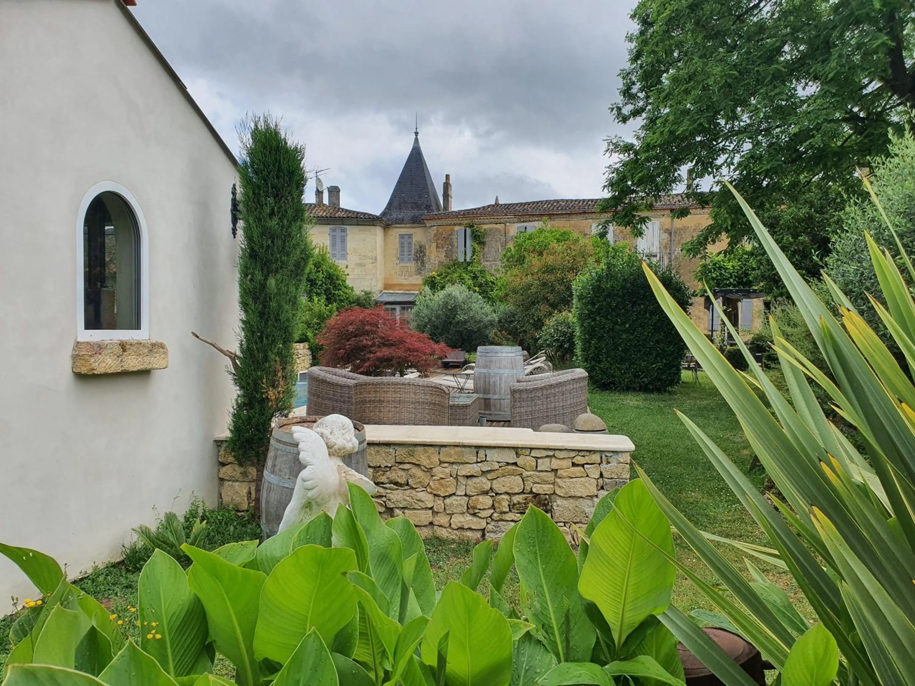 Garden in Le Clos Réaud