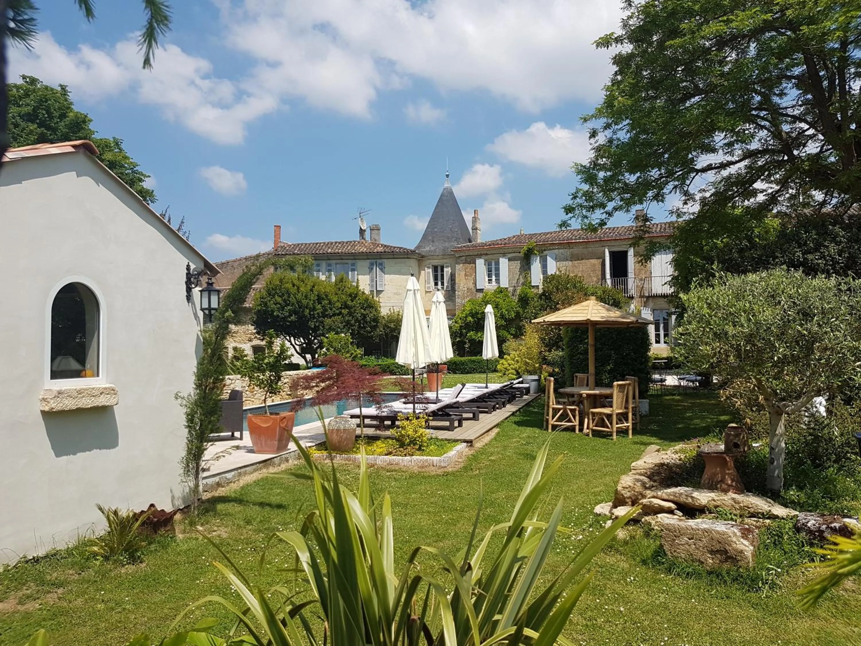 Garden in Le Clos Réaud