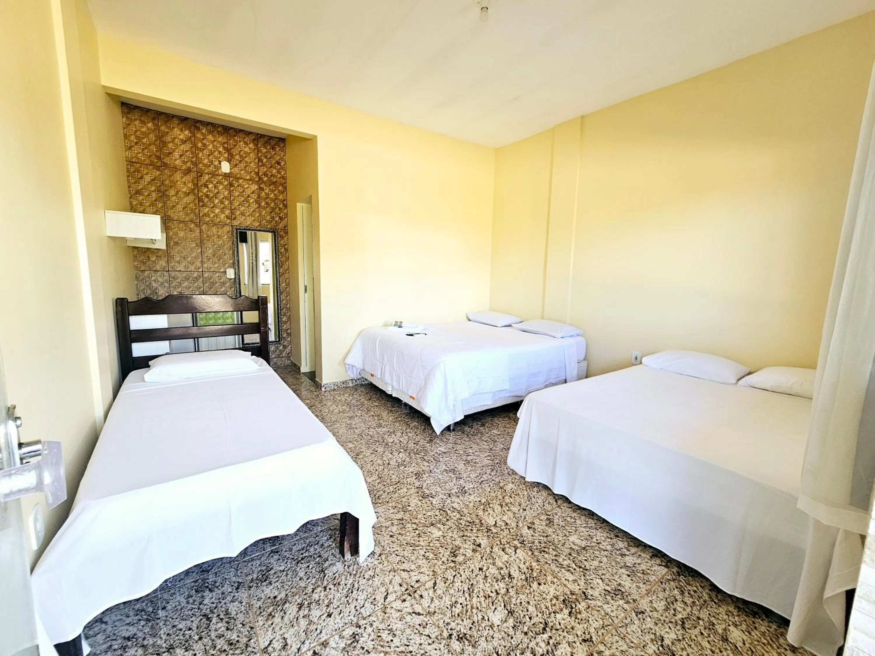 Bed in Pousada Pampulha