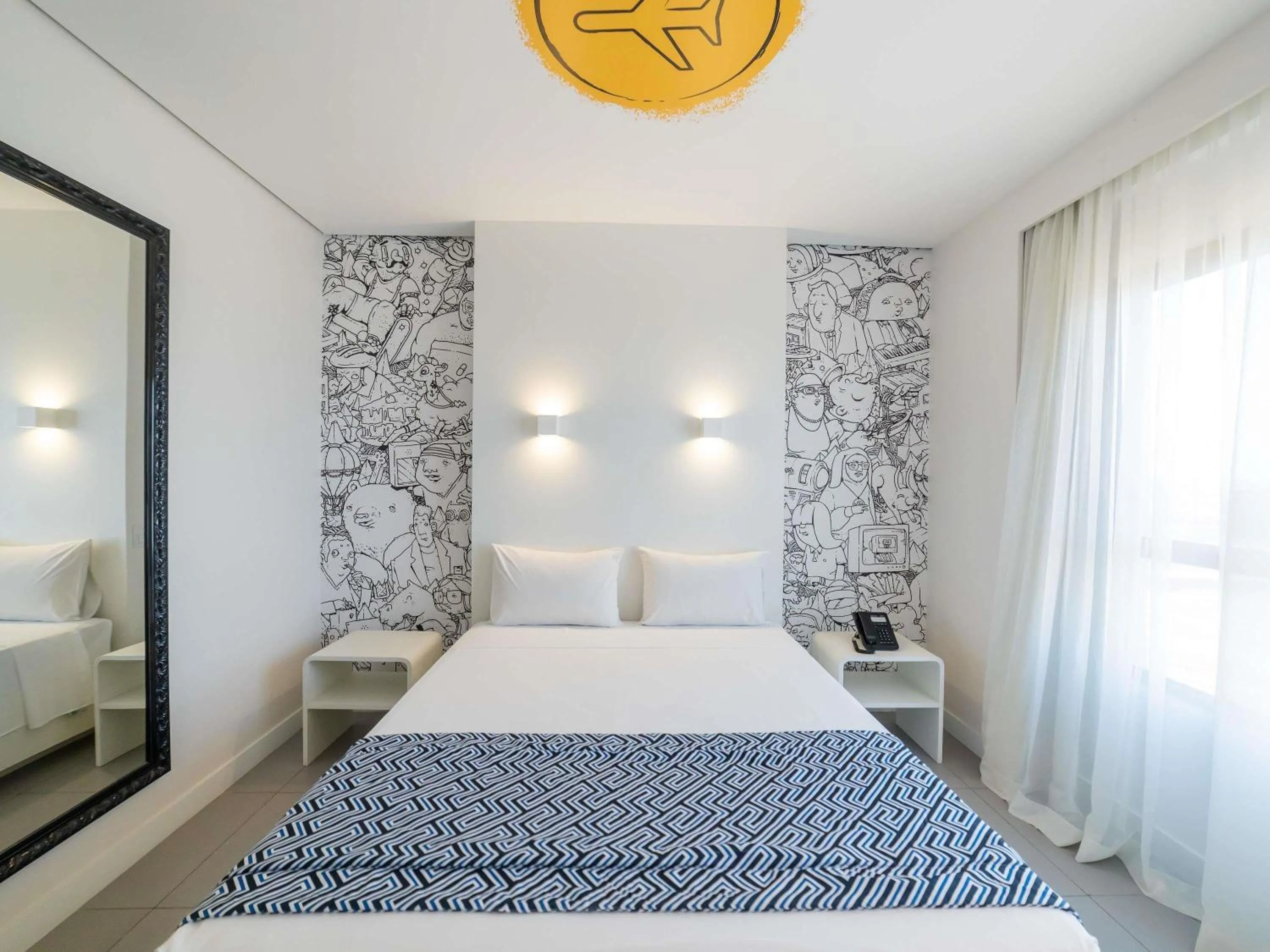 Bedroom in ibis Styles Maracanau