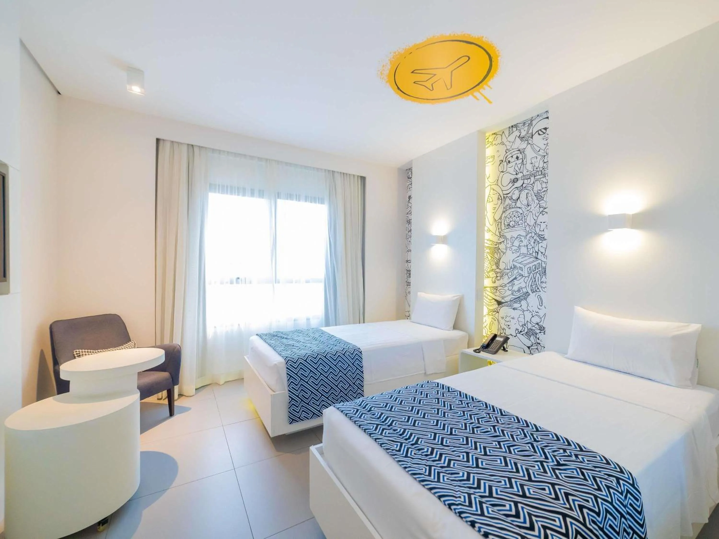 Bedroom in ibis Styles Maracanau