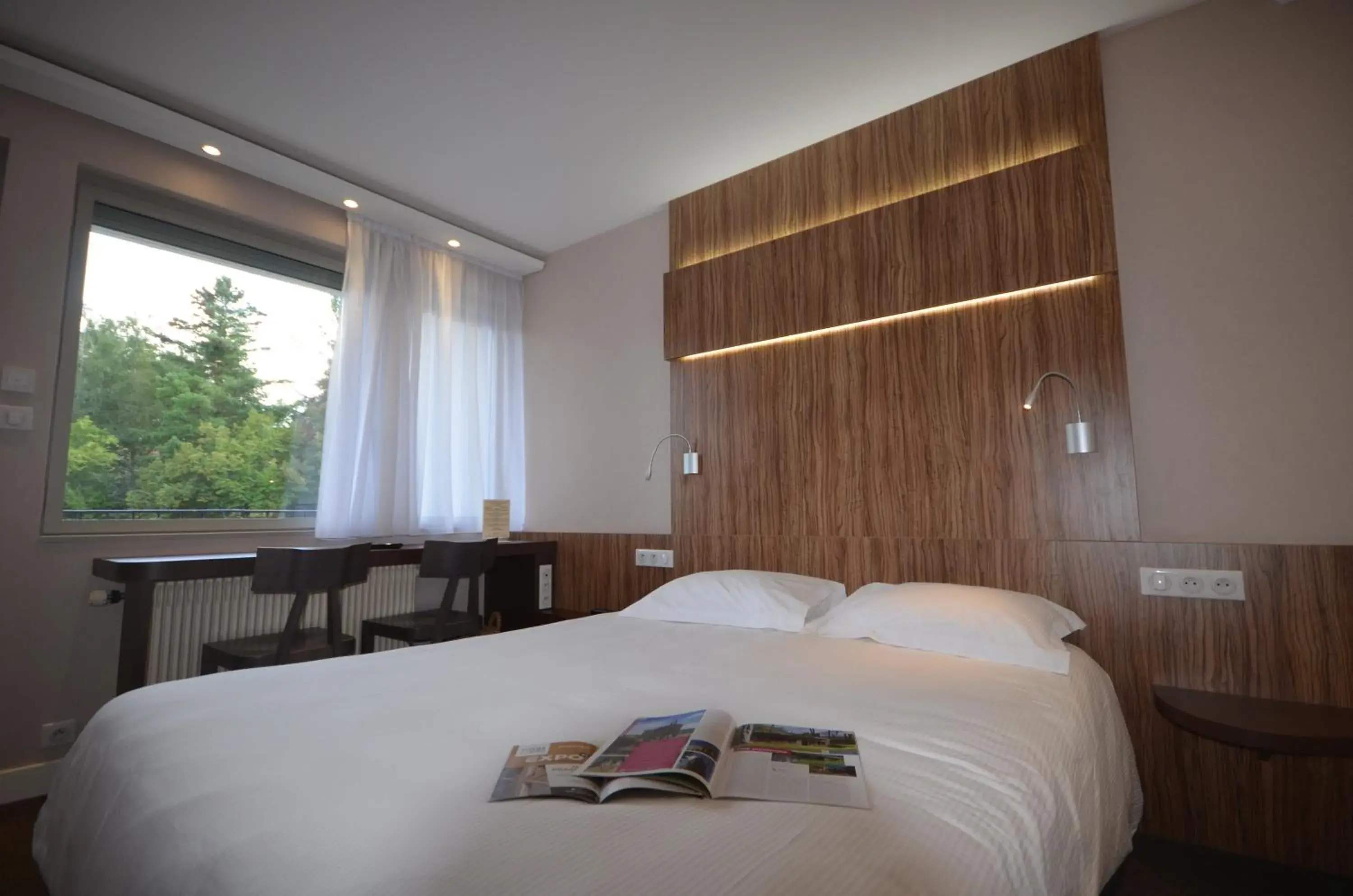 Double Room in Hôtel Poste et Champanne Double Room in Hôtel Poste et Champanne