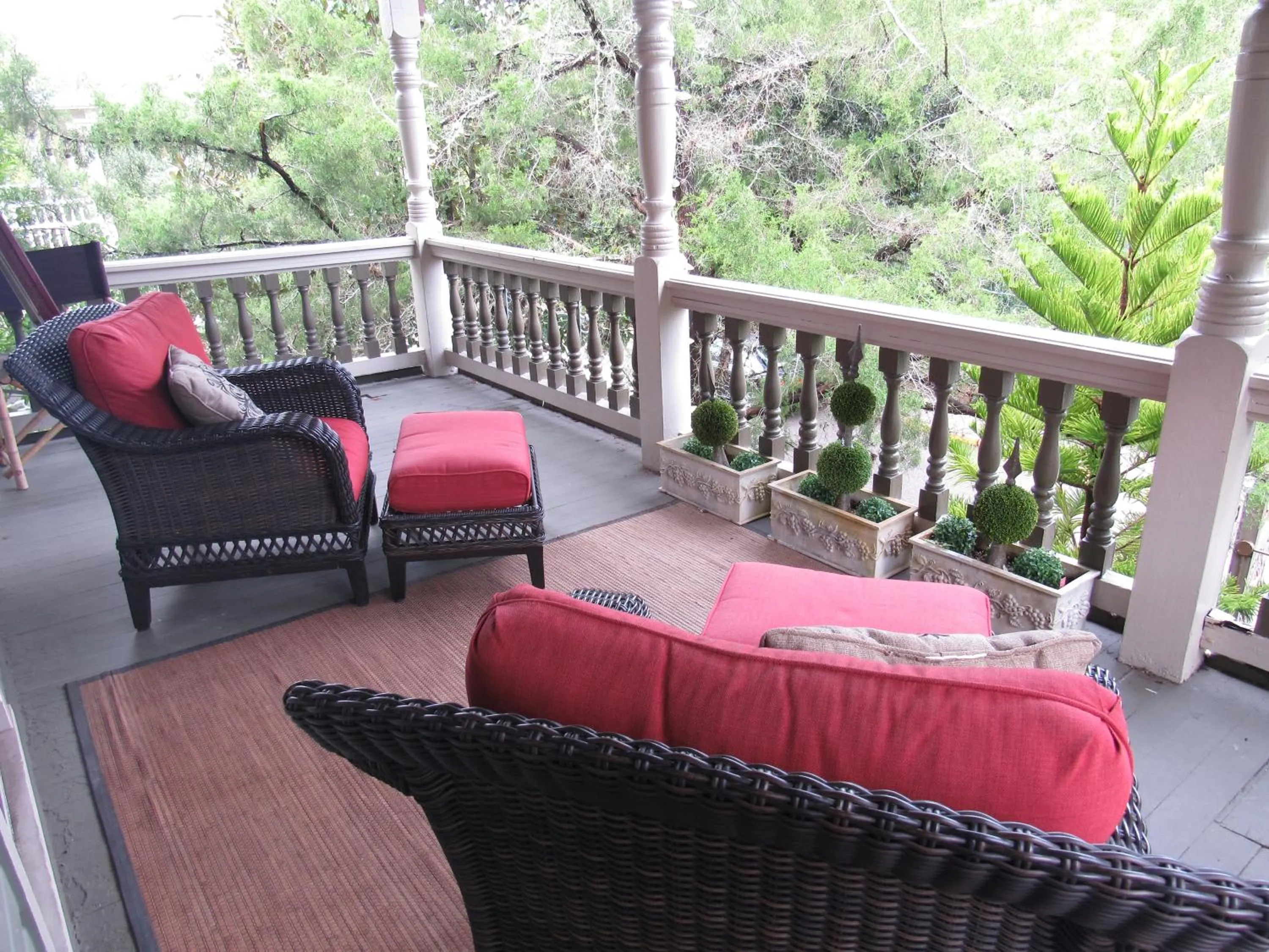 Patio in Peace & Plenty Inn Bed and Breakfast Downtown St Augustine-Adults Only