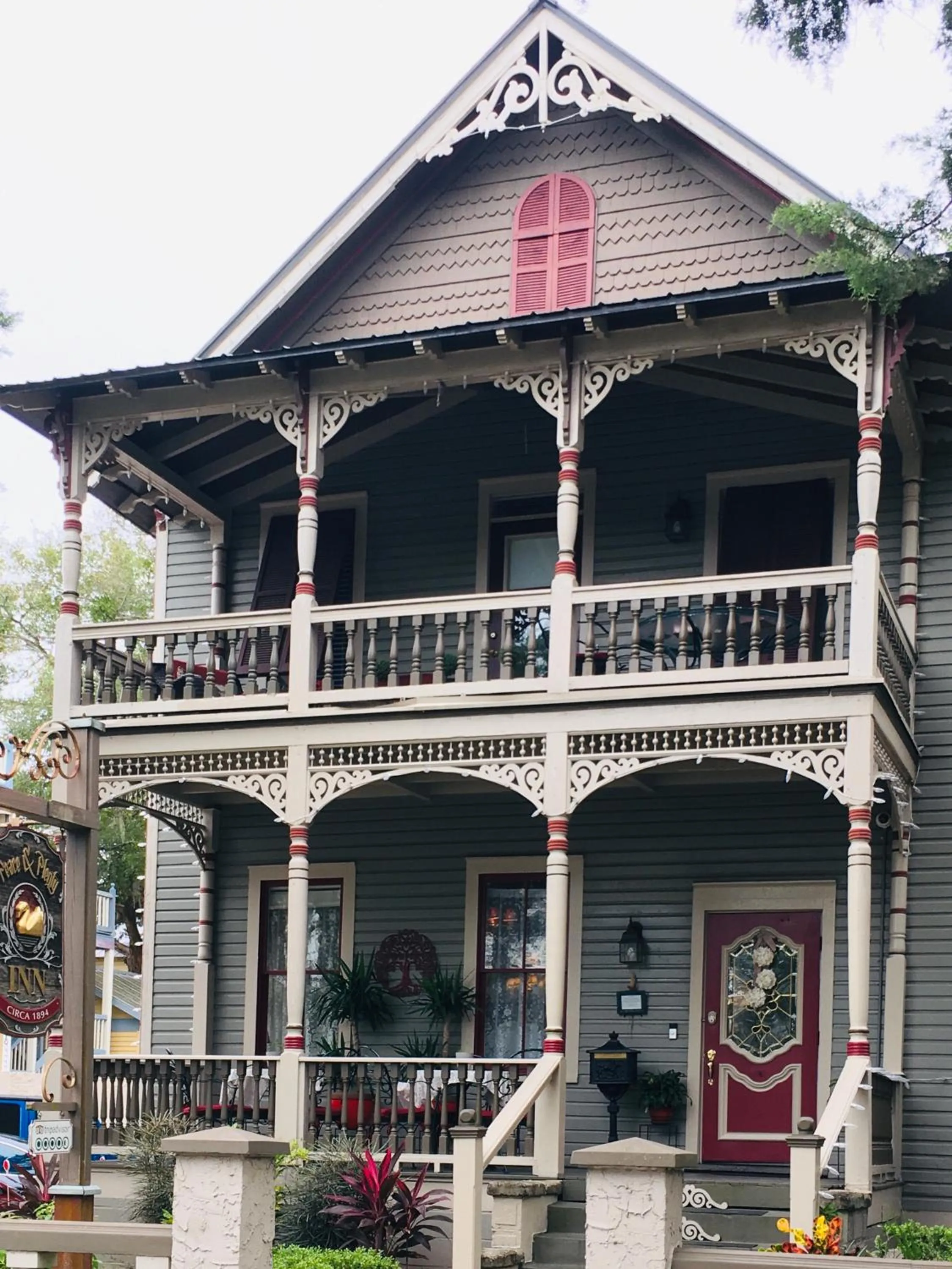 Facade/entrance in Peace & Plenty Inn Bed and Breakfast Downtown St Augustine-Adults Only