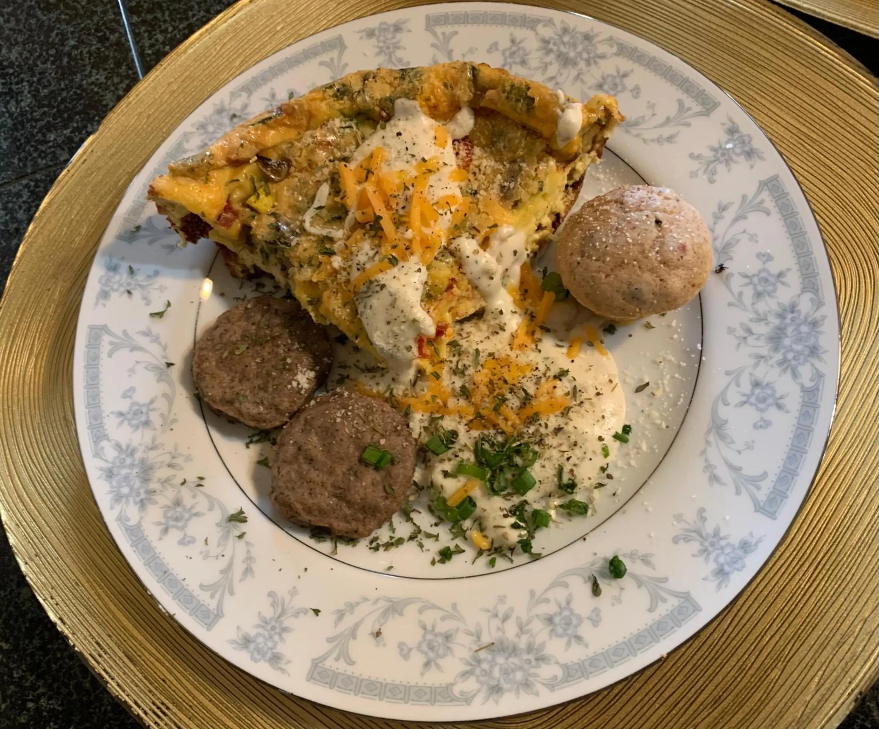 American breakfast in Peace & Plenty Inn Bed and Breakfast Downtown St Augustine-Adults Only