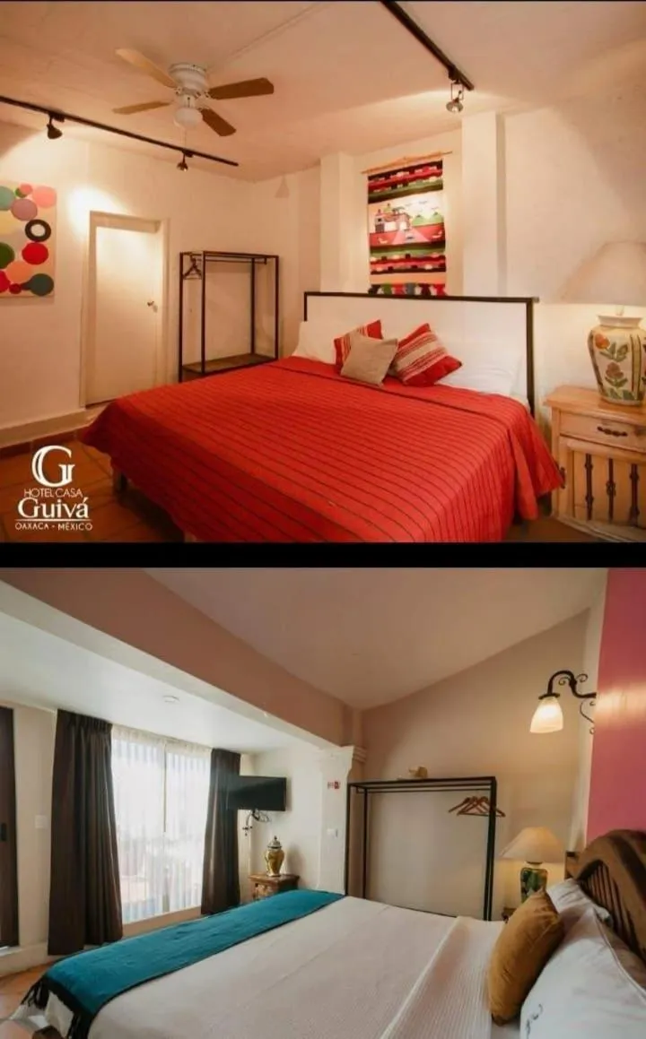 Bed in Hotel Casa Guivá