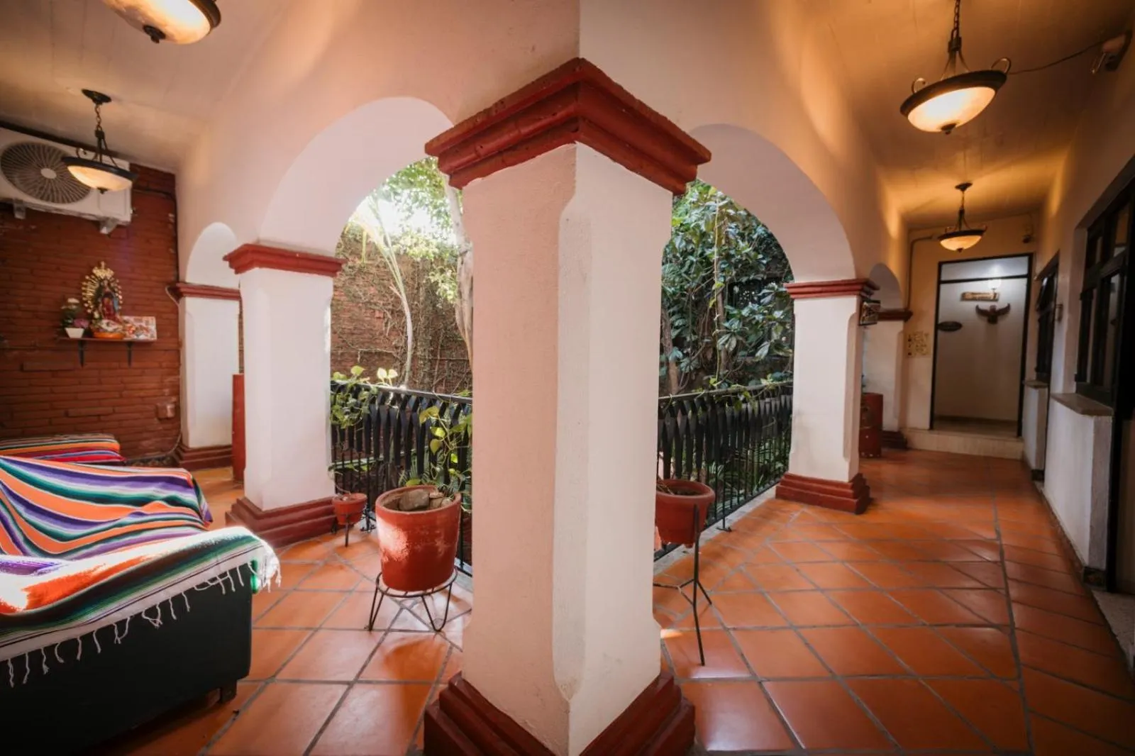 Living room in Hotel Casa Guivá