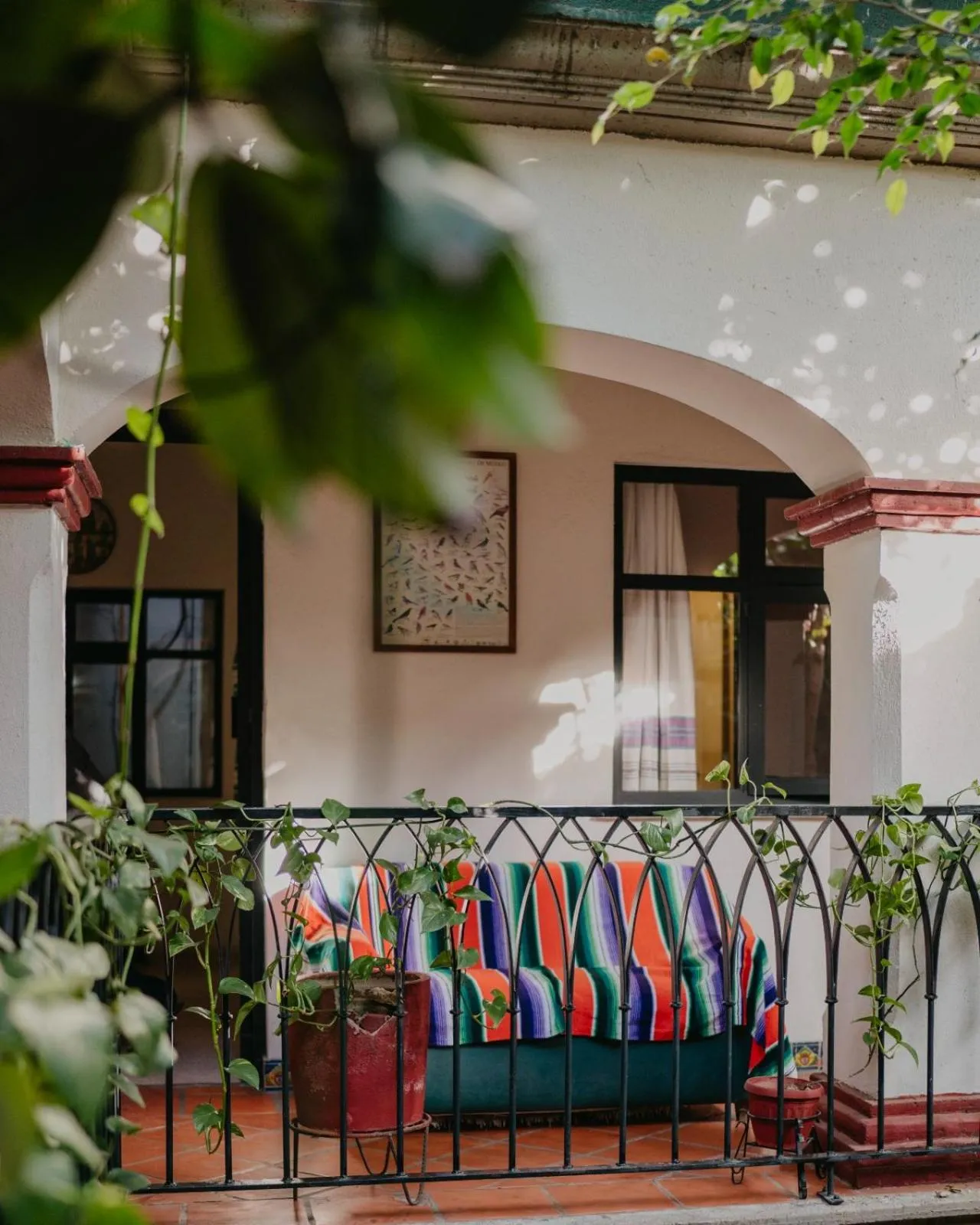 Balcony/Terrace in Hotel Casa Guivá