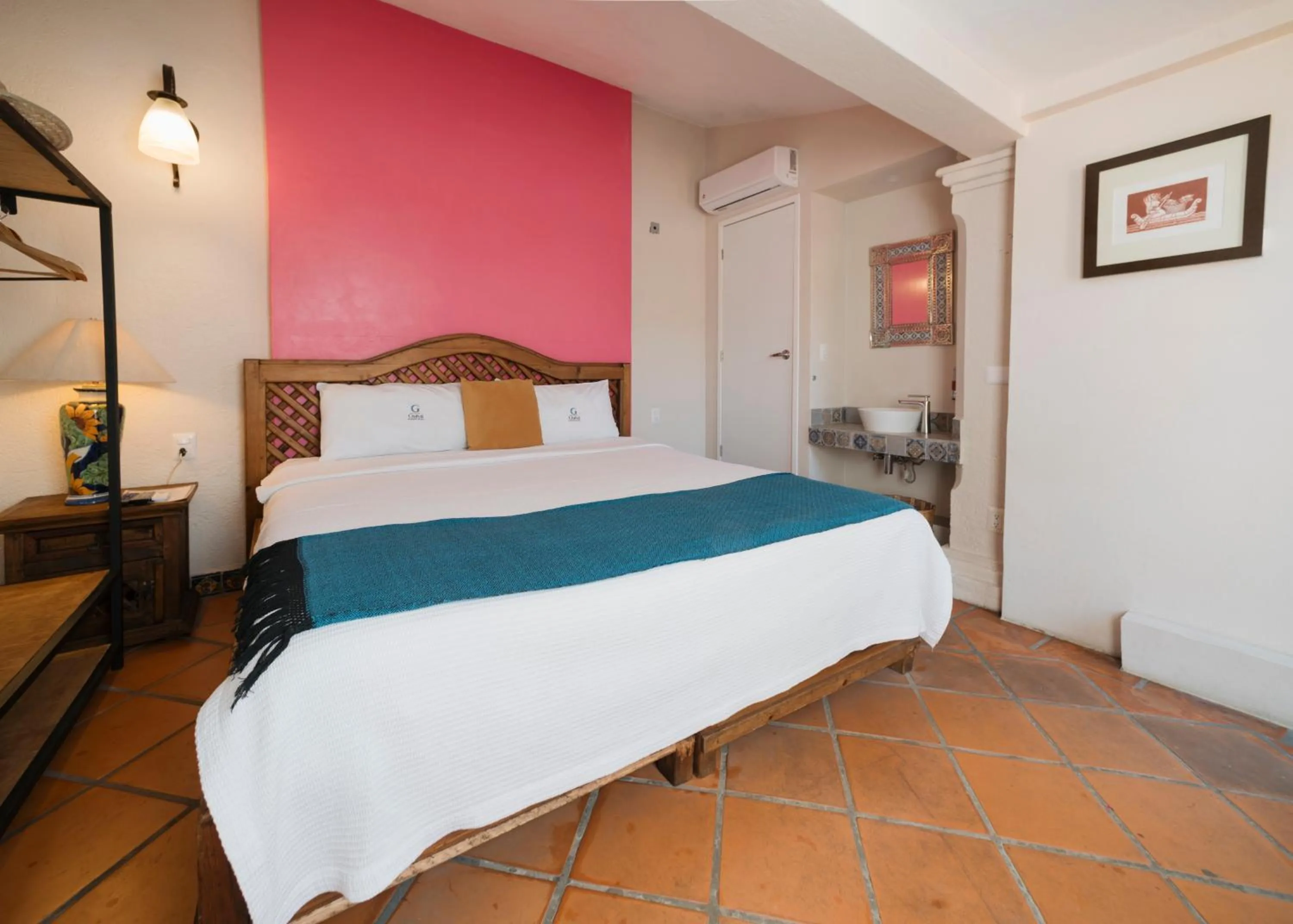 Bed in Hotel Casa Guivá