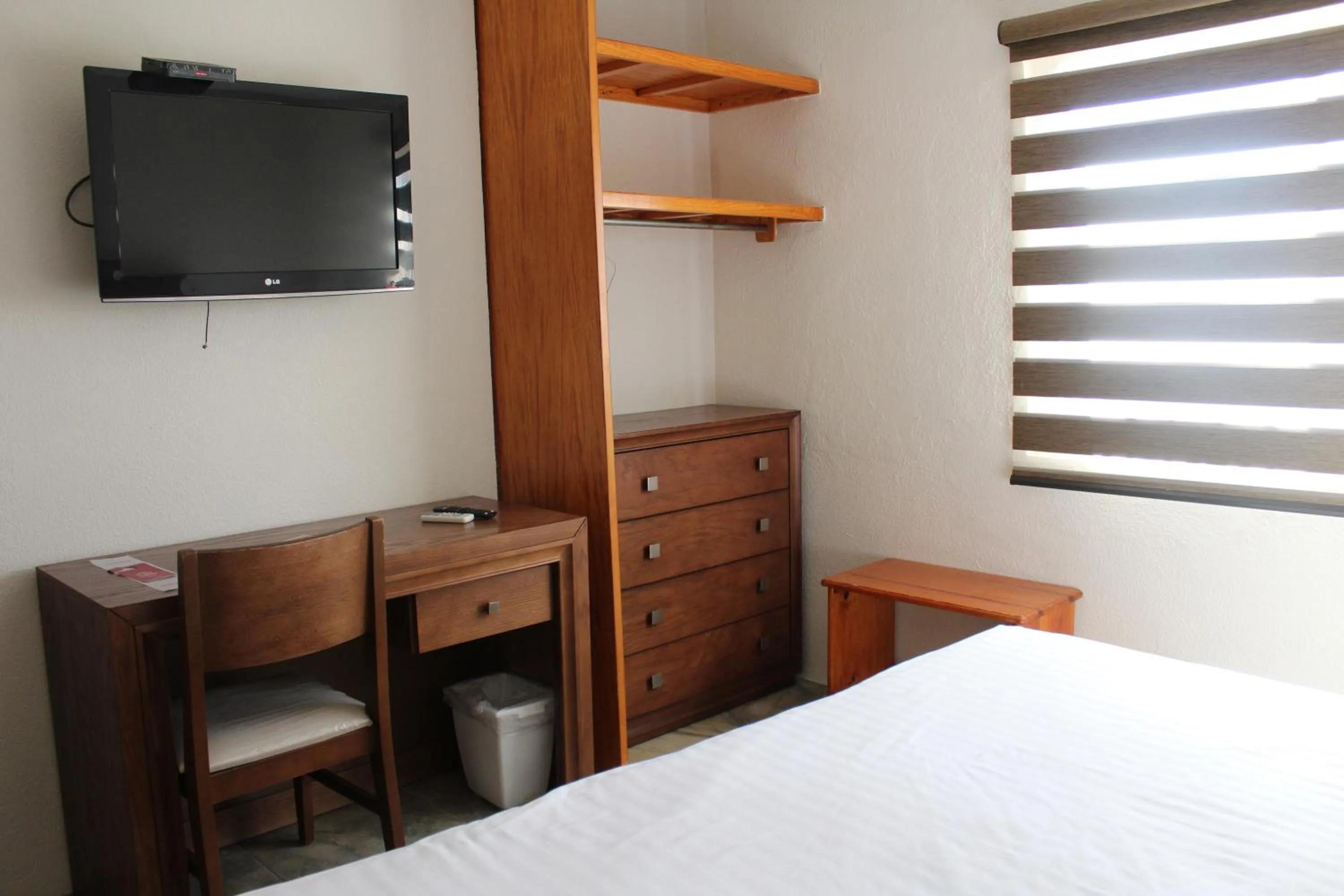 Bed in Hotel Adriana