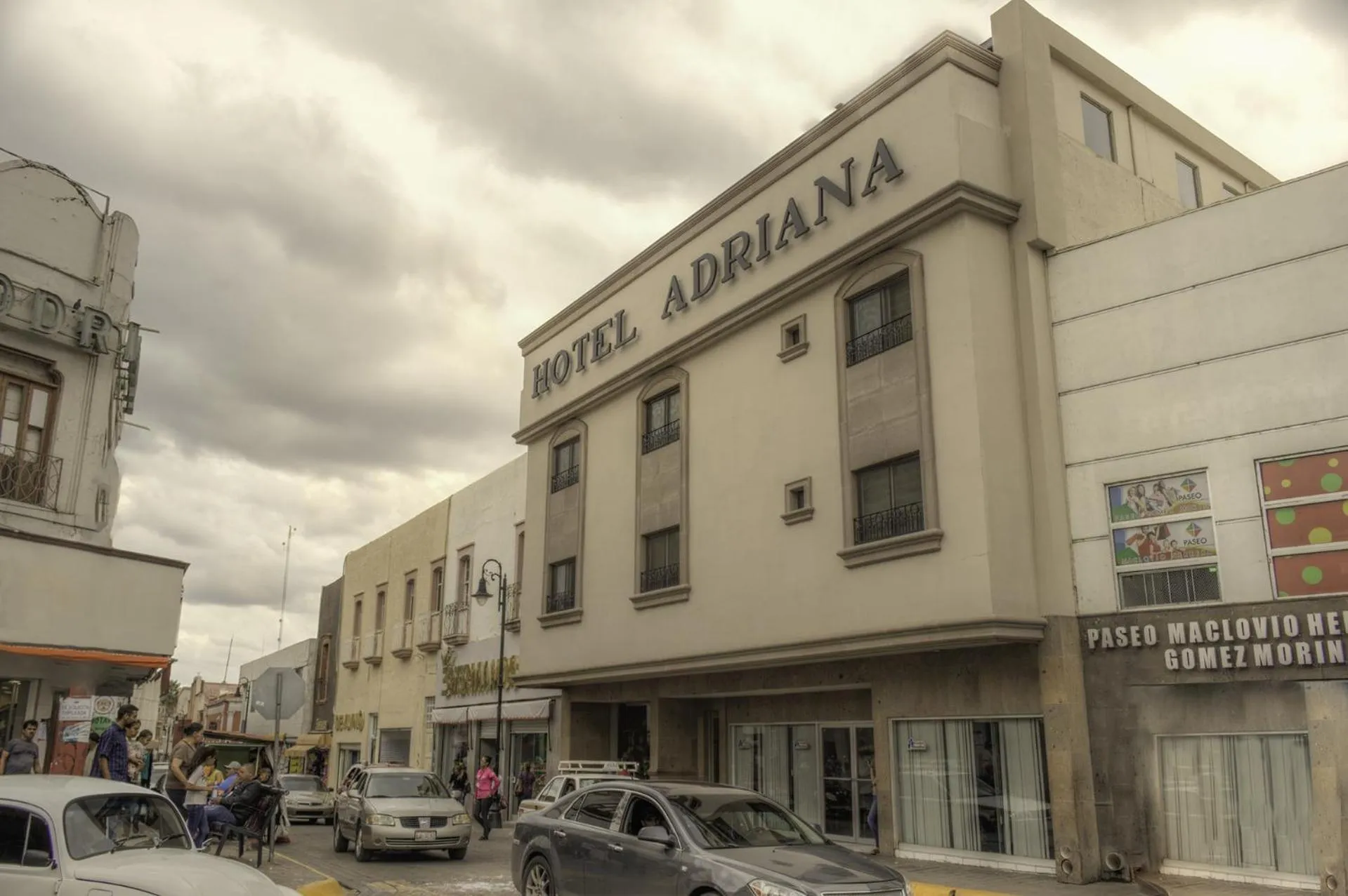 Property building in Hotel Adriana