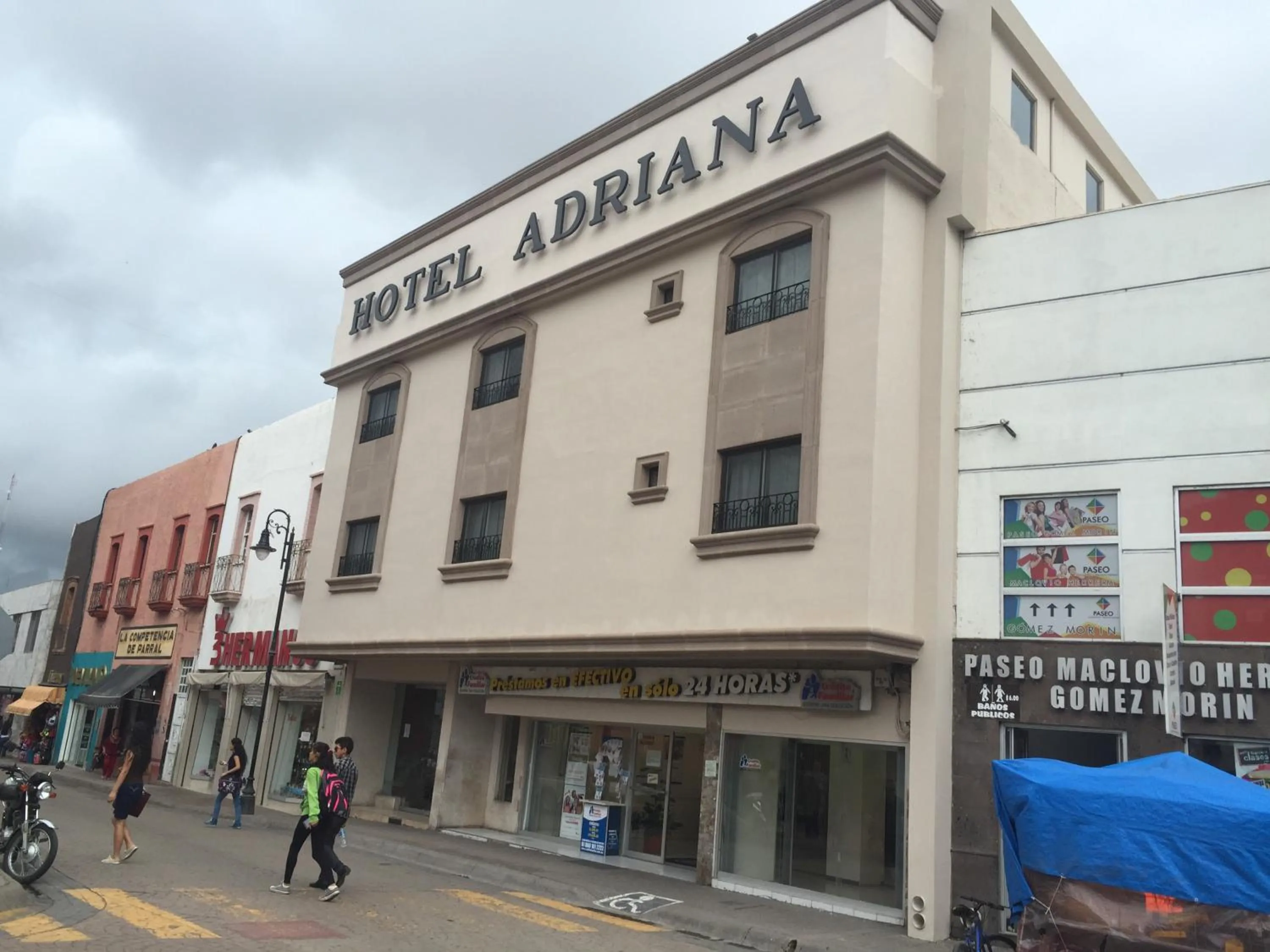 Property building in Hotel Adriana
