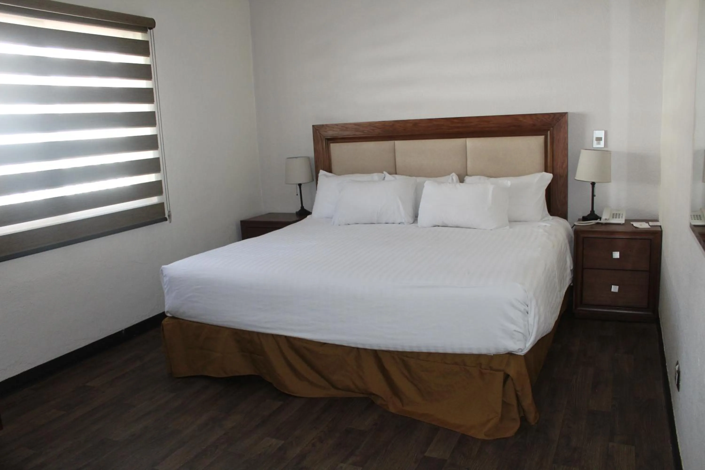 Bed in Hotel Adriana