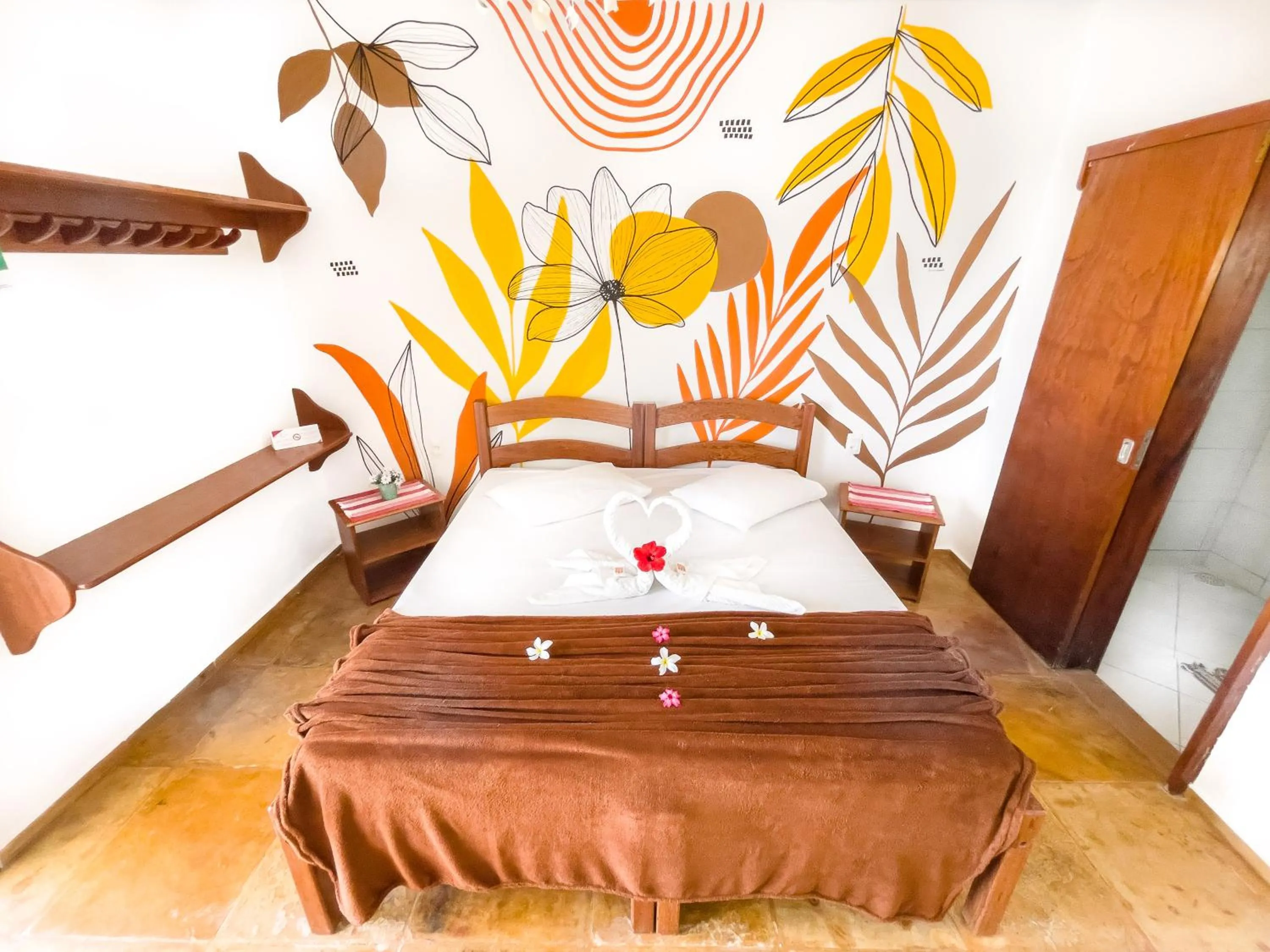 Bed in Cumbuco Kite in Paradise e Hospedaria