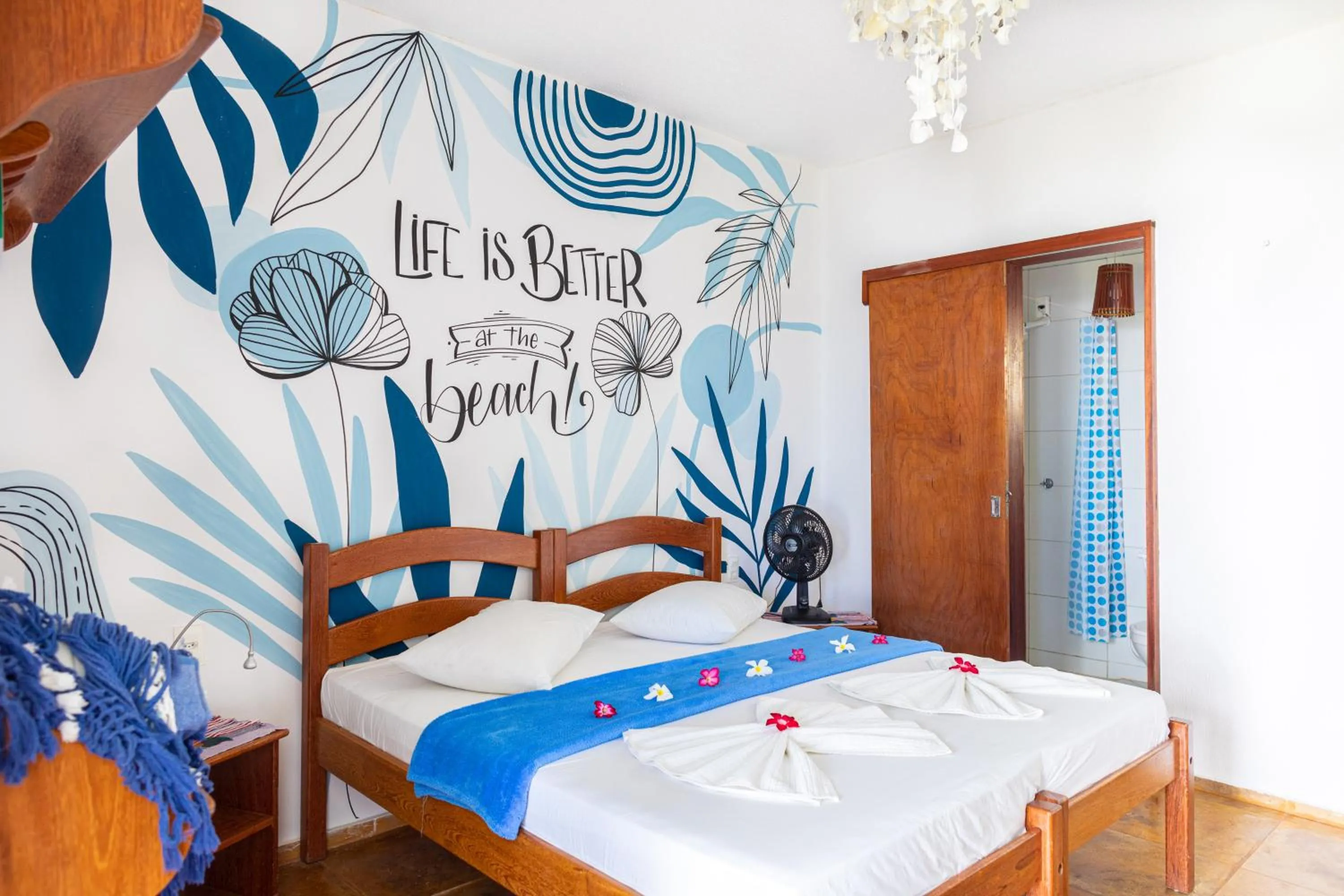 Bed in Cumbuco Kite in Paradise e Hospedaria