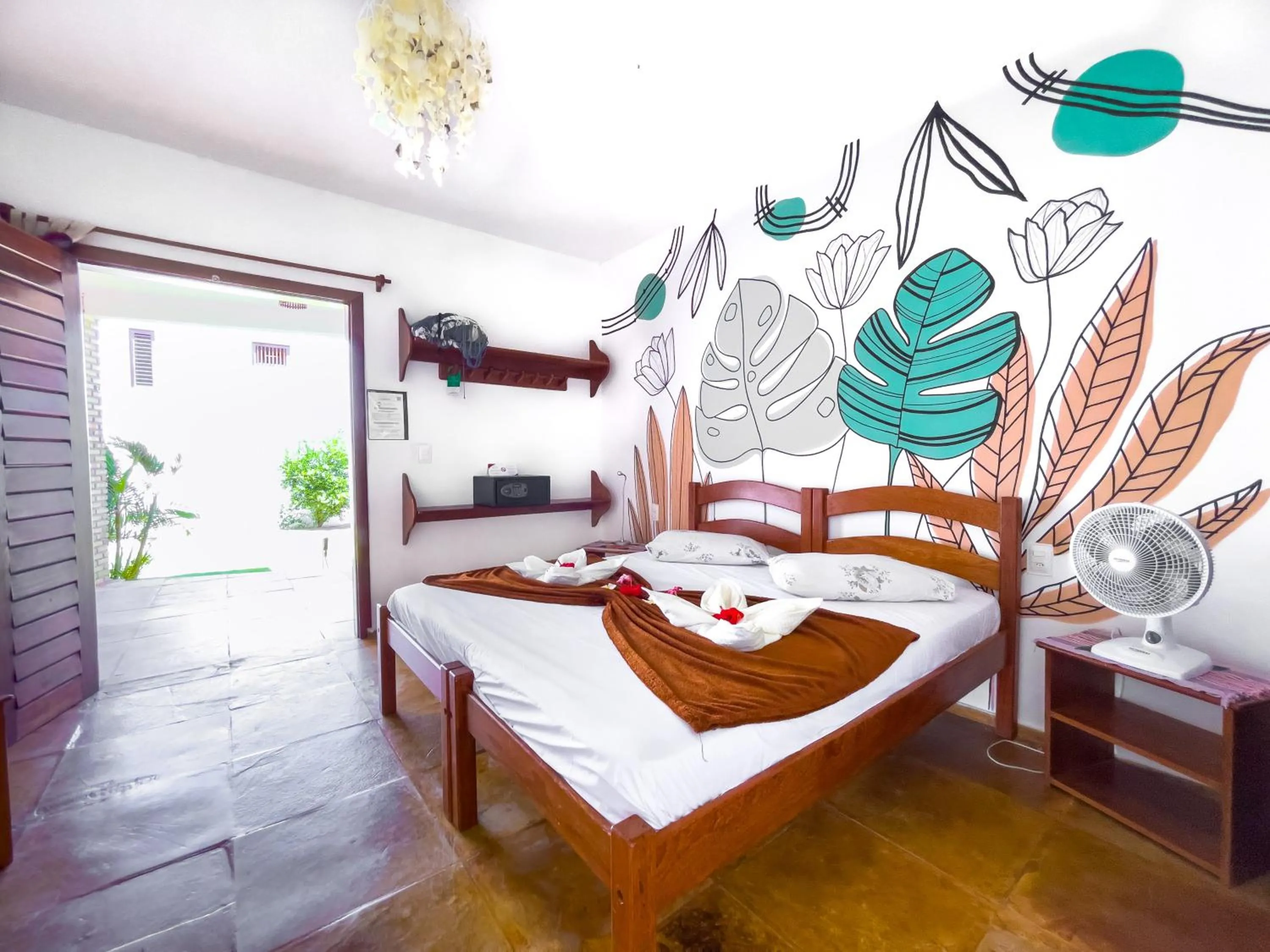 Bed in Cumbuco Kite in Paradise e Hospedaria