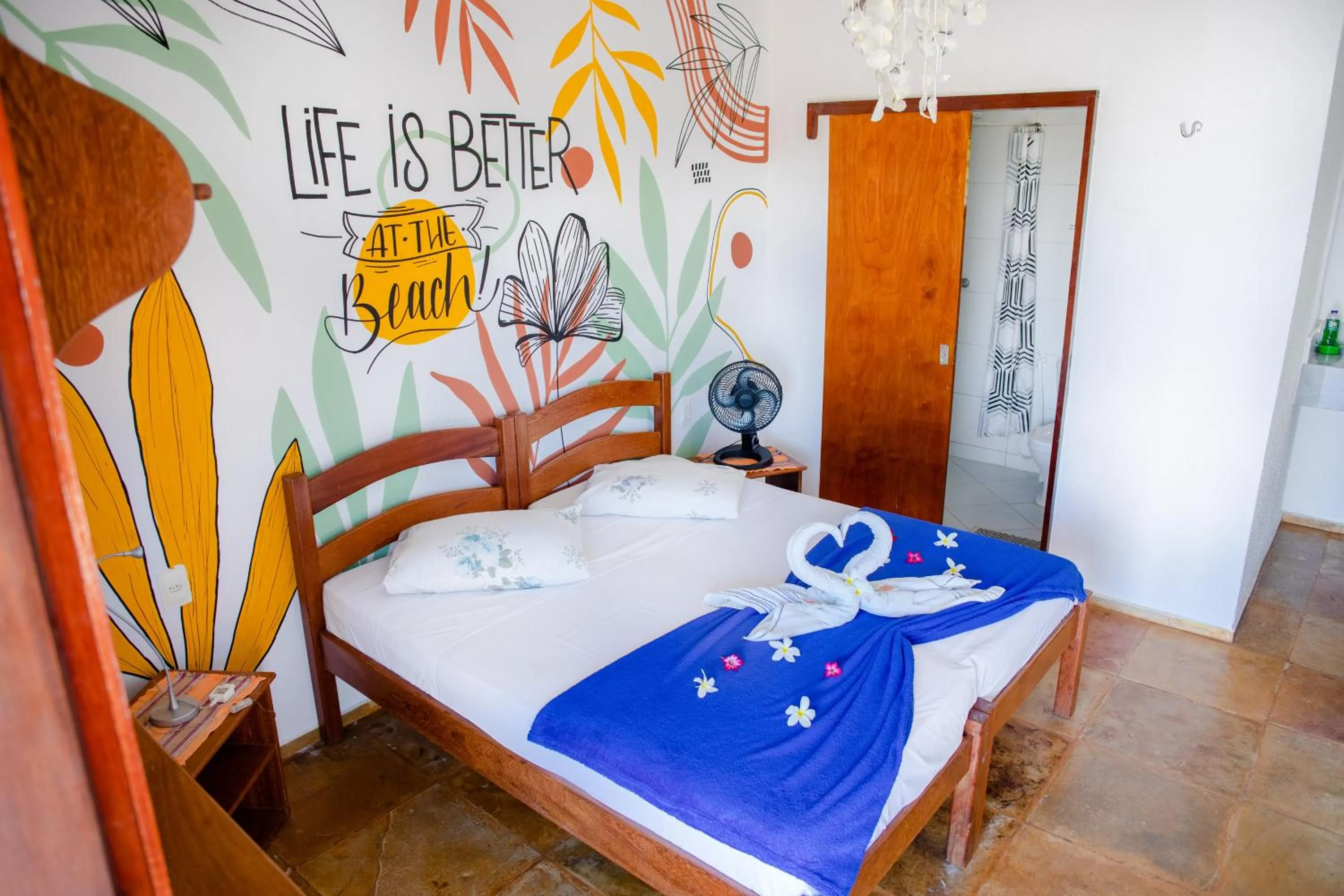 Bed in Cumbuco Kite in Paradise e Hospedaria