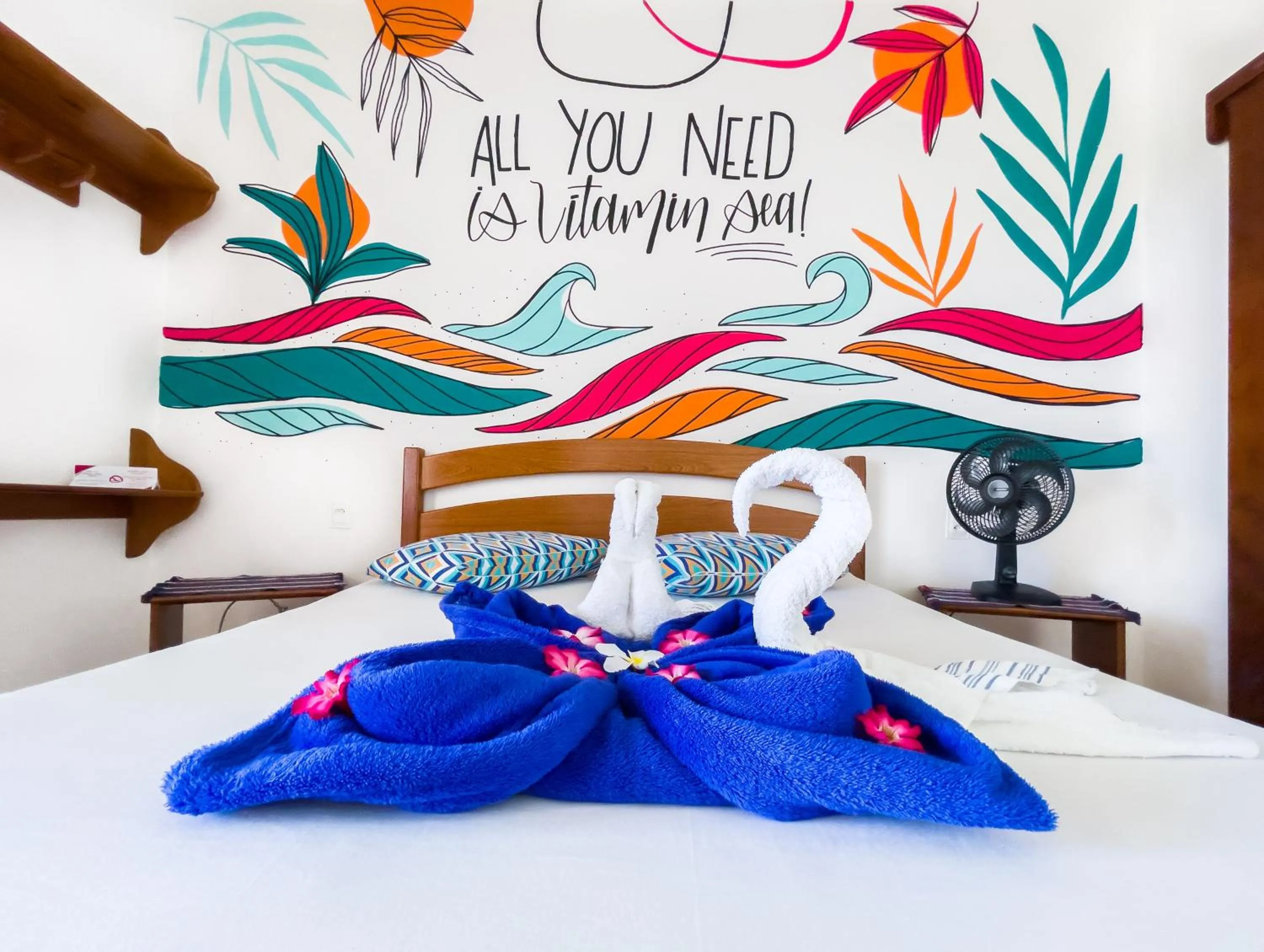 Bed in Cumbuco Kite in Paradise e Hospedaria