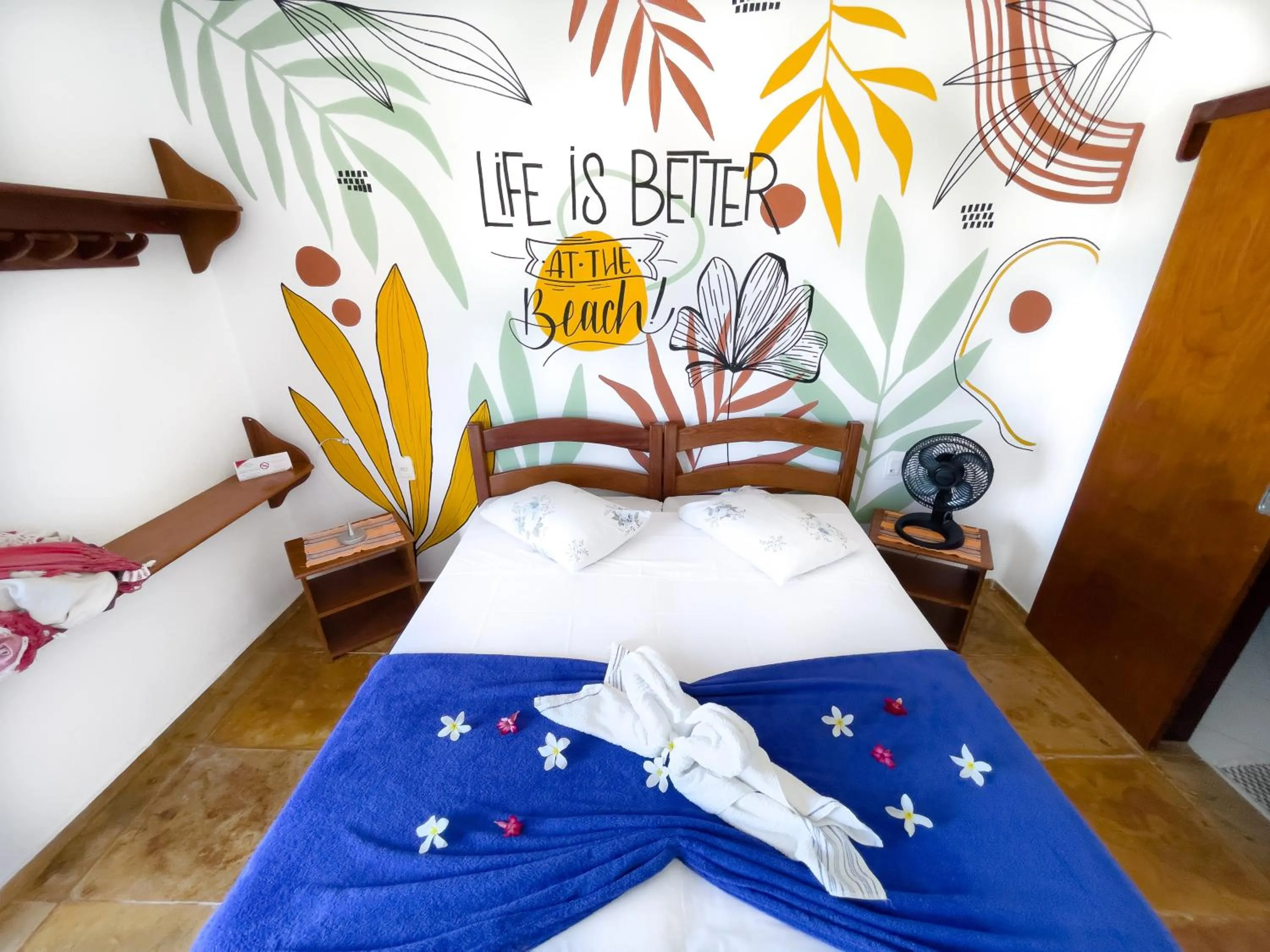 Bed in Cumbuco Kite in Paradise e Hospedaria
