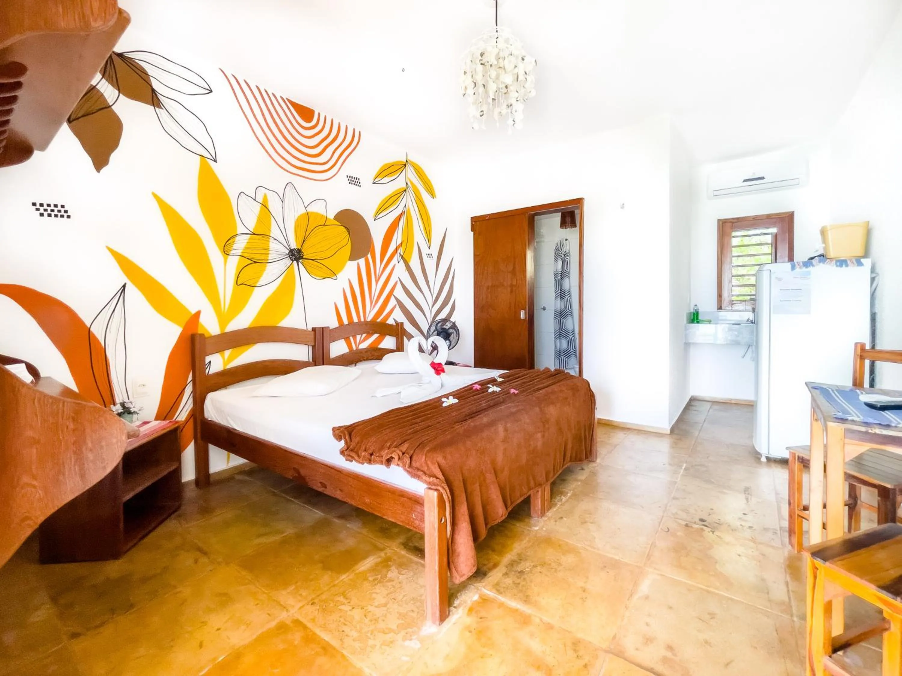 Bed in Cumbuco Kite in Paradise e Hospedaria