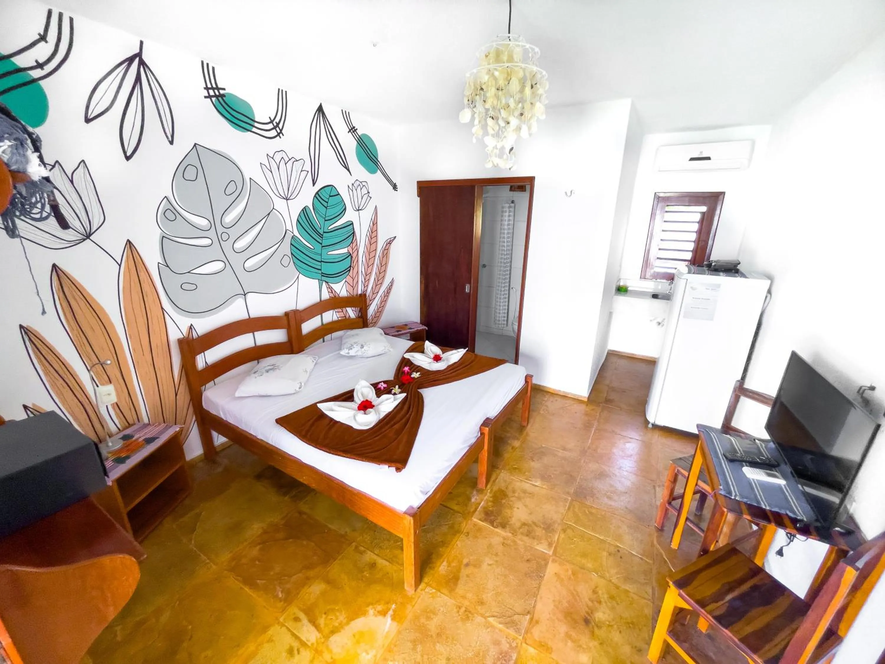 Bed in Cumbuco Kite in Paradise e Hospedaria
