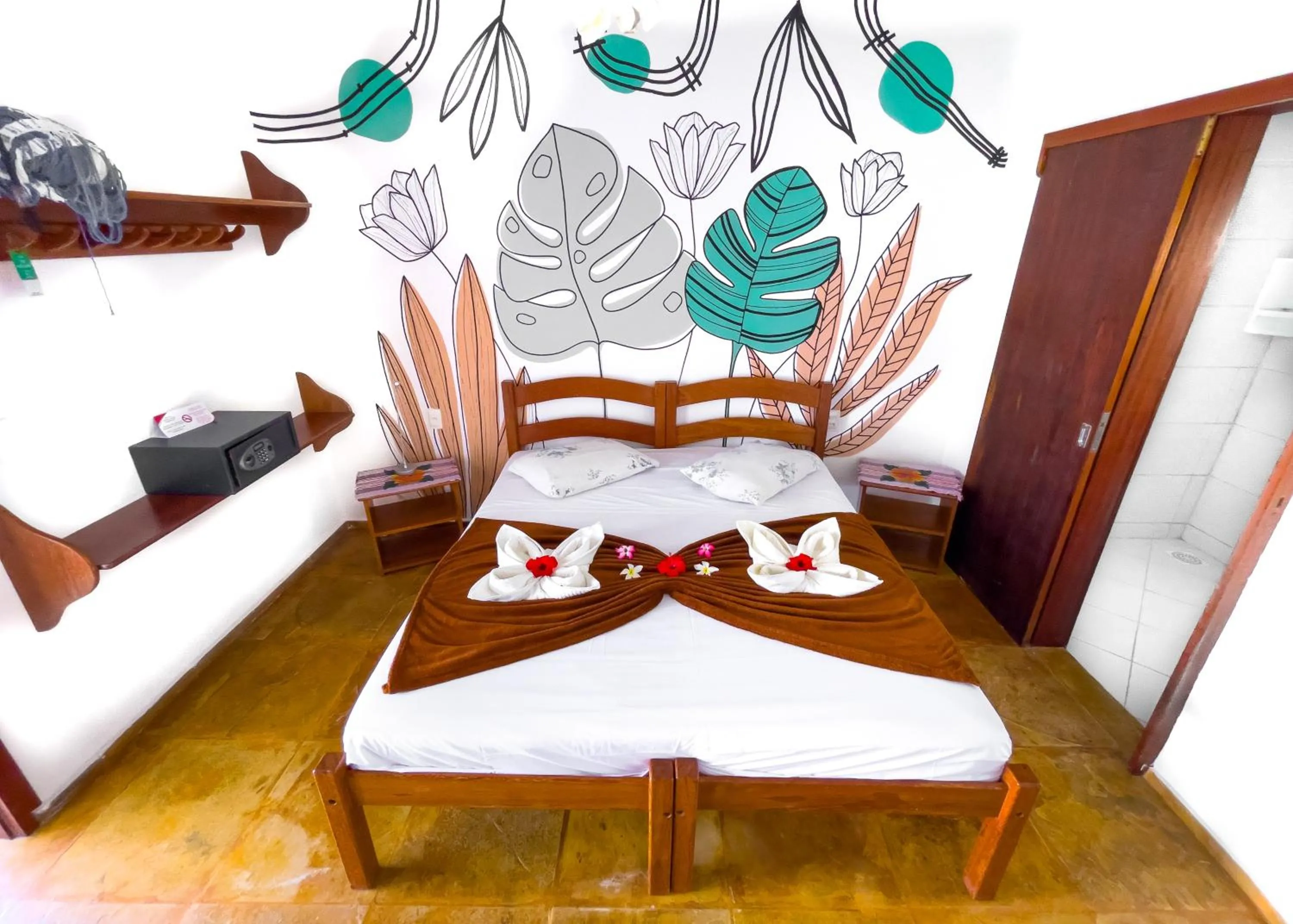 Bed in Cumbuco Kite in Paradise e Hospedaria