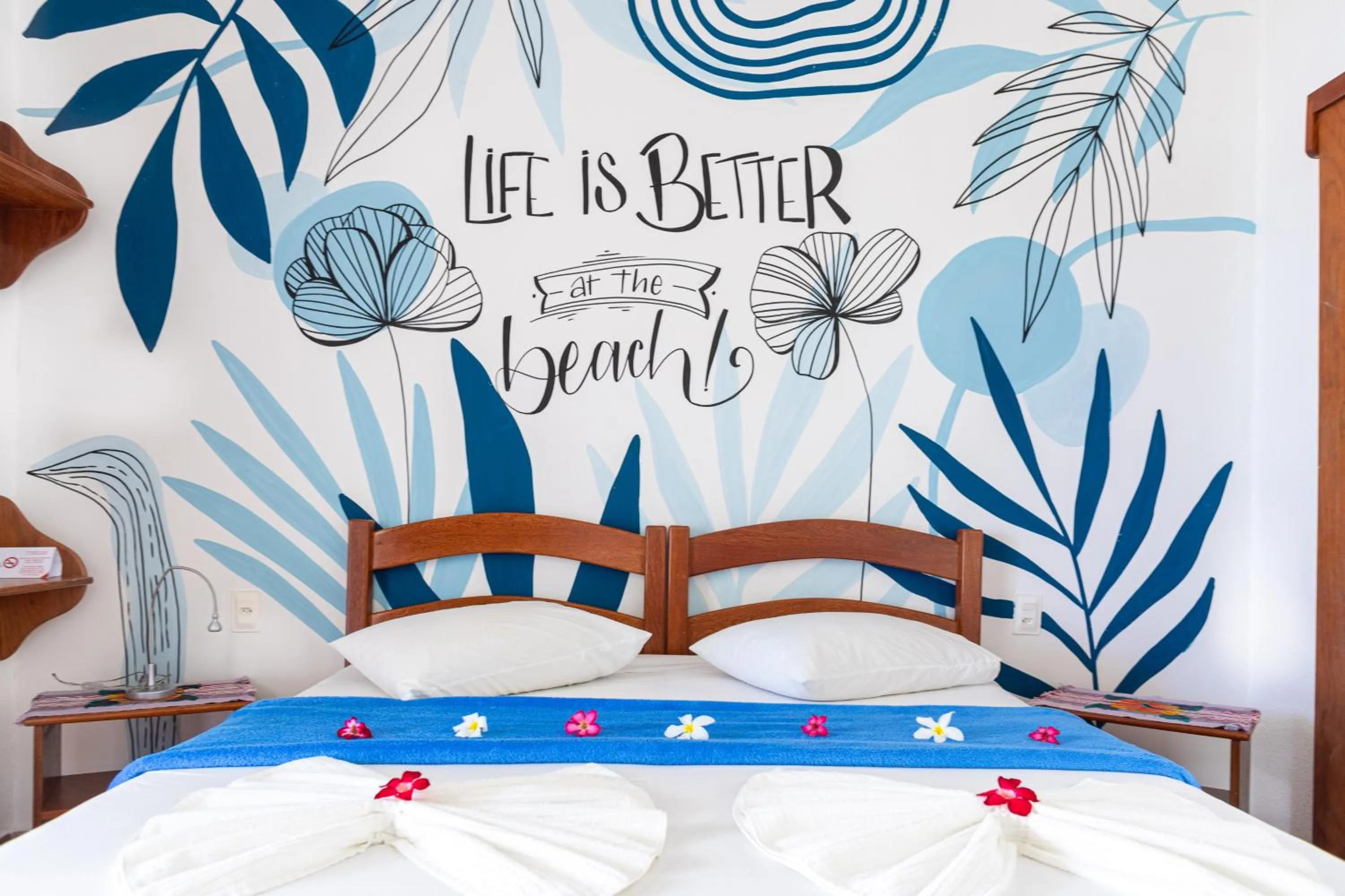 Bed in Cumbuco Kite in Paradise e Hospedaria